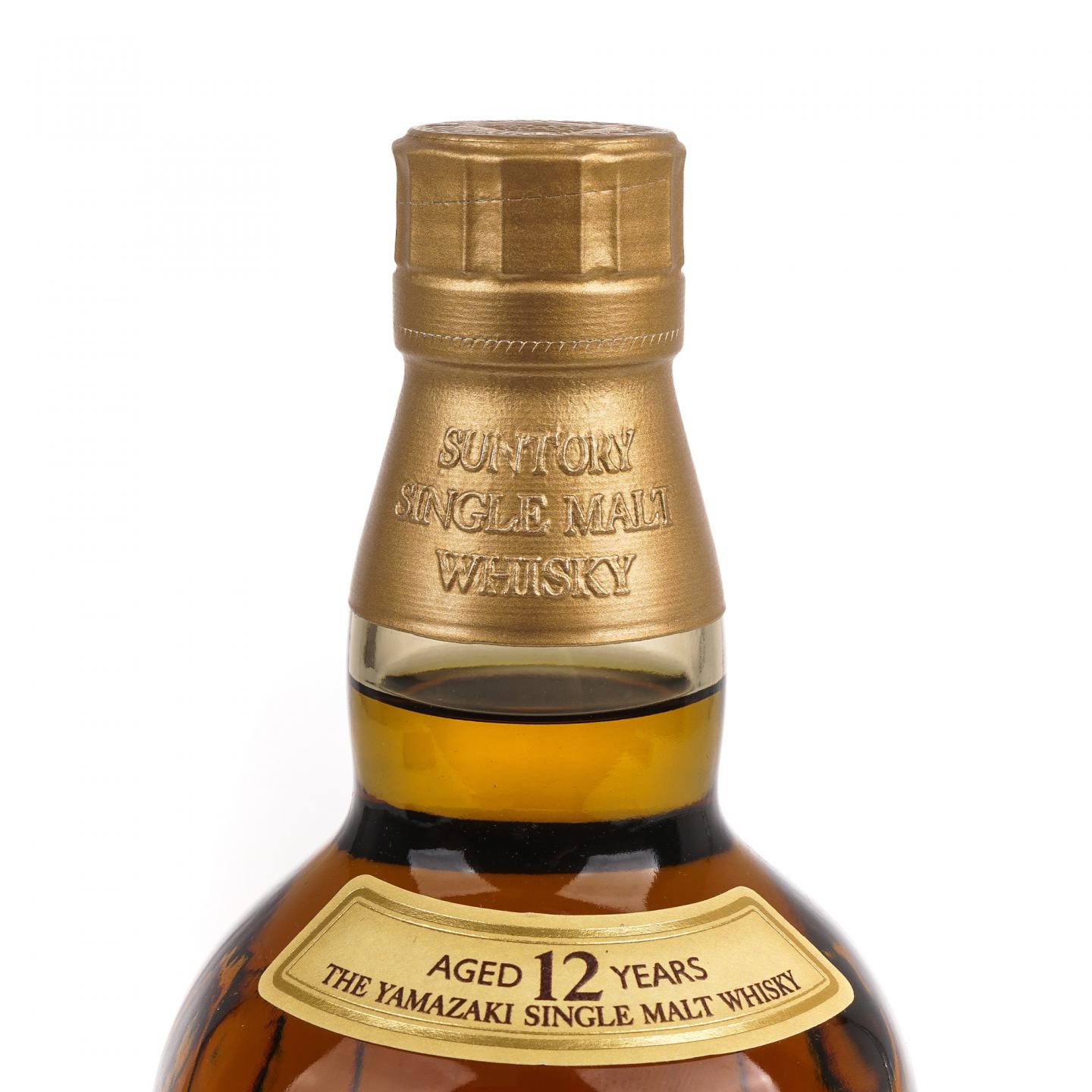 山崎 12年 Single Malt 金花盖 700ml
