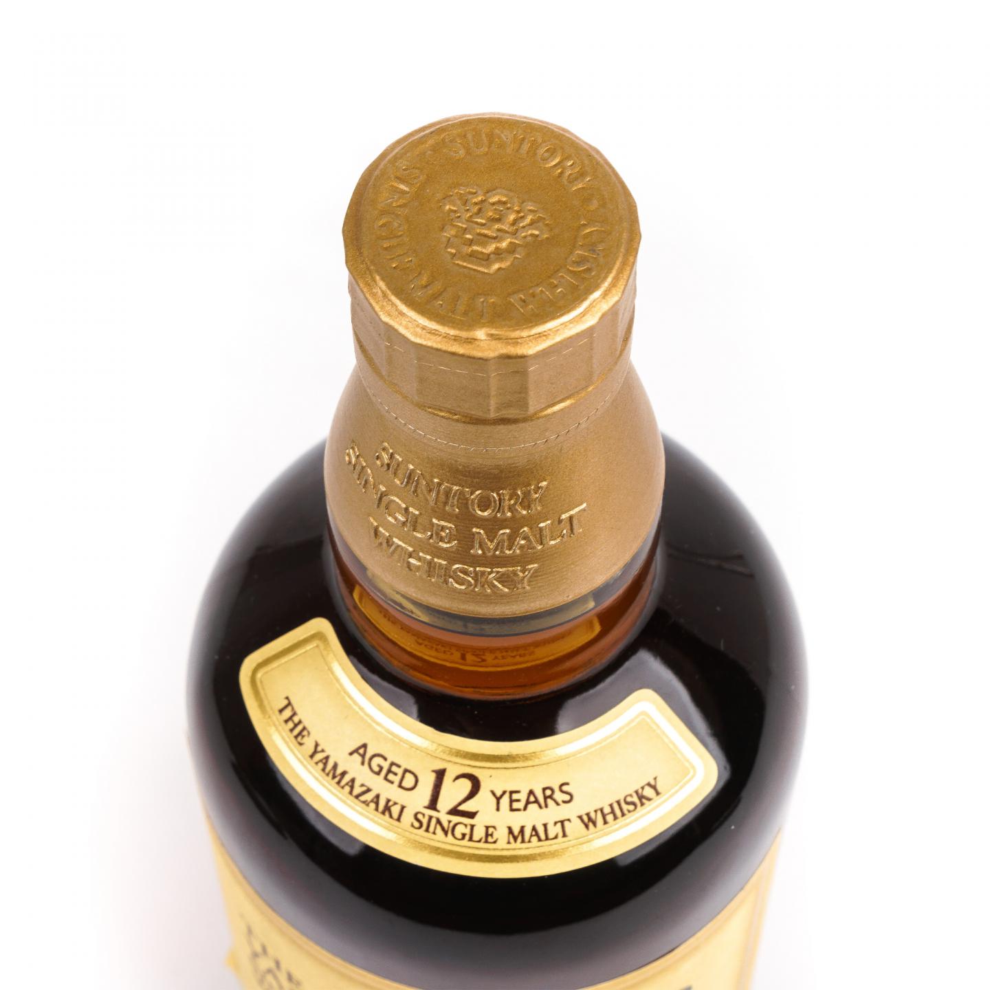 山崎 12年 Single Malt 金花盖 700ml