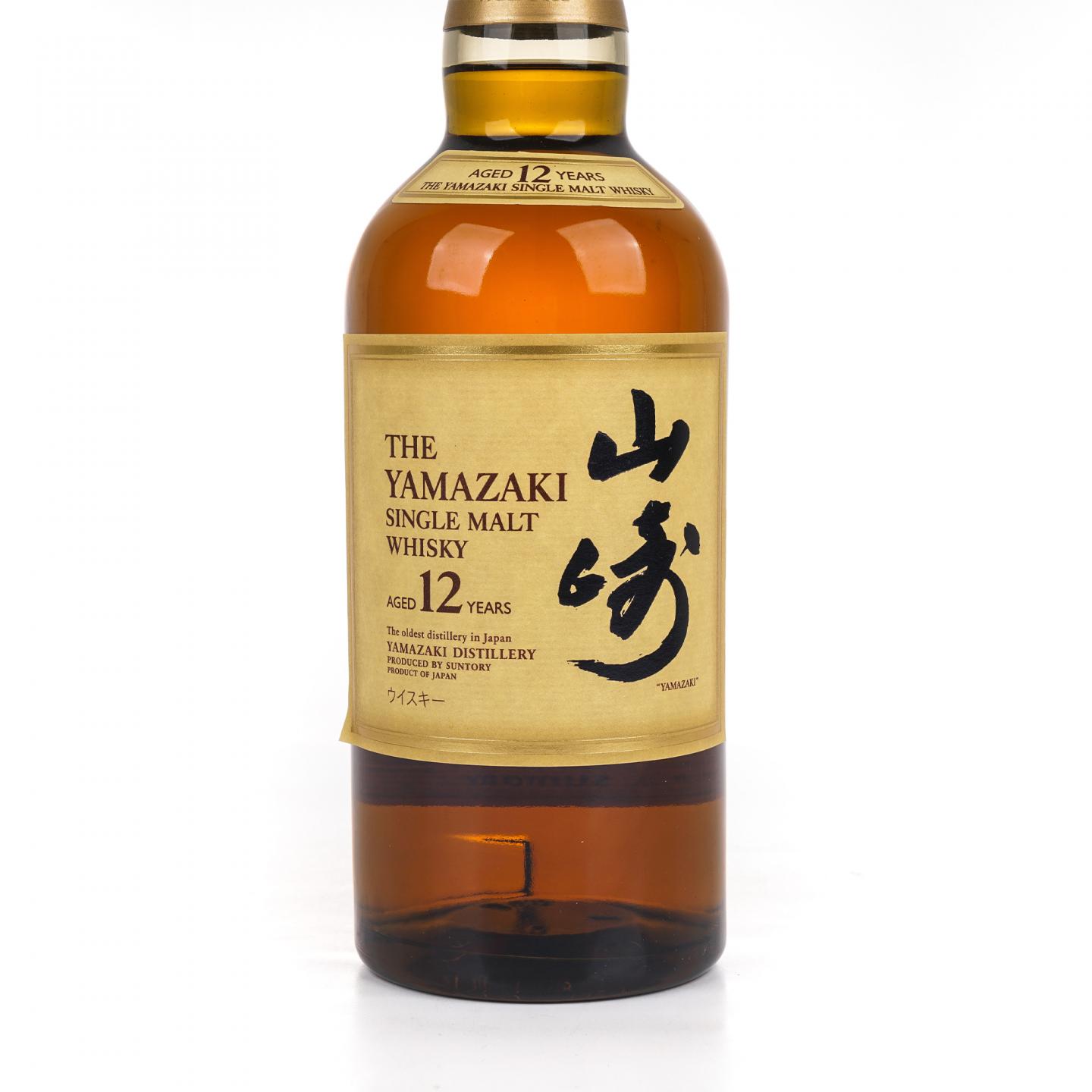 山崎 12年 Single Malt 金花盖 700ml