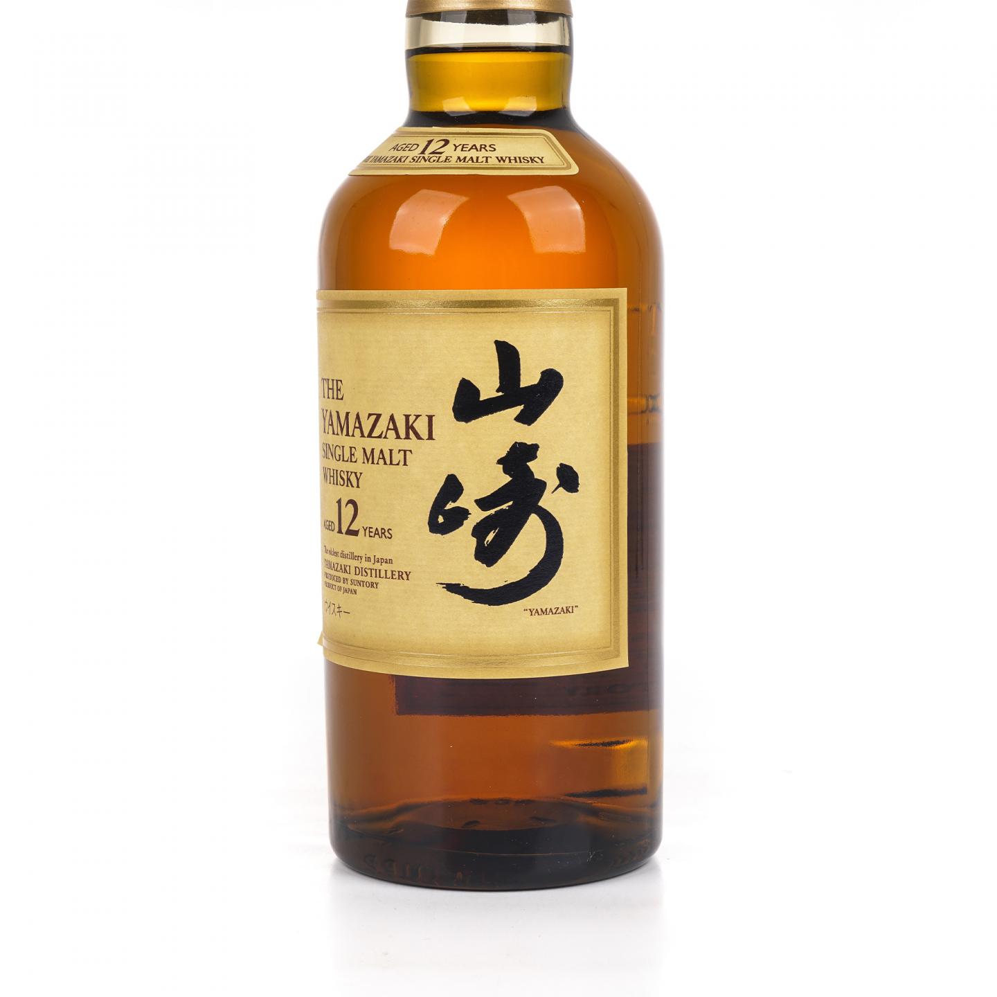 山崎 12年 Single Malt 金花盖 700ml