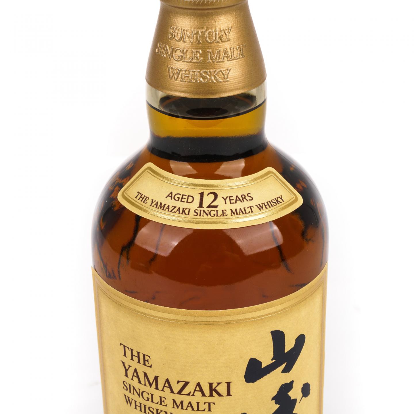 山崎 12年 Single Malt 金花盖 700ml
