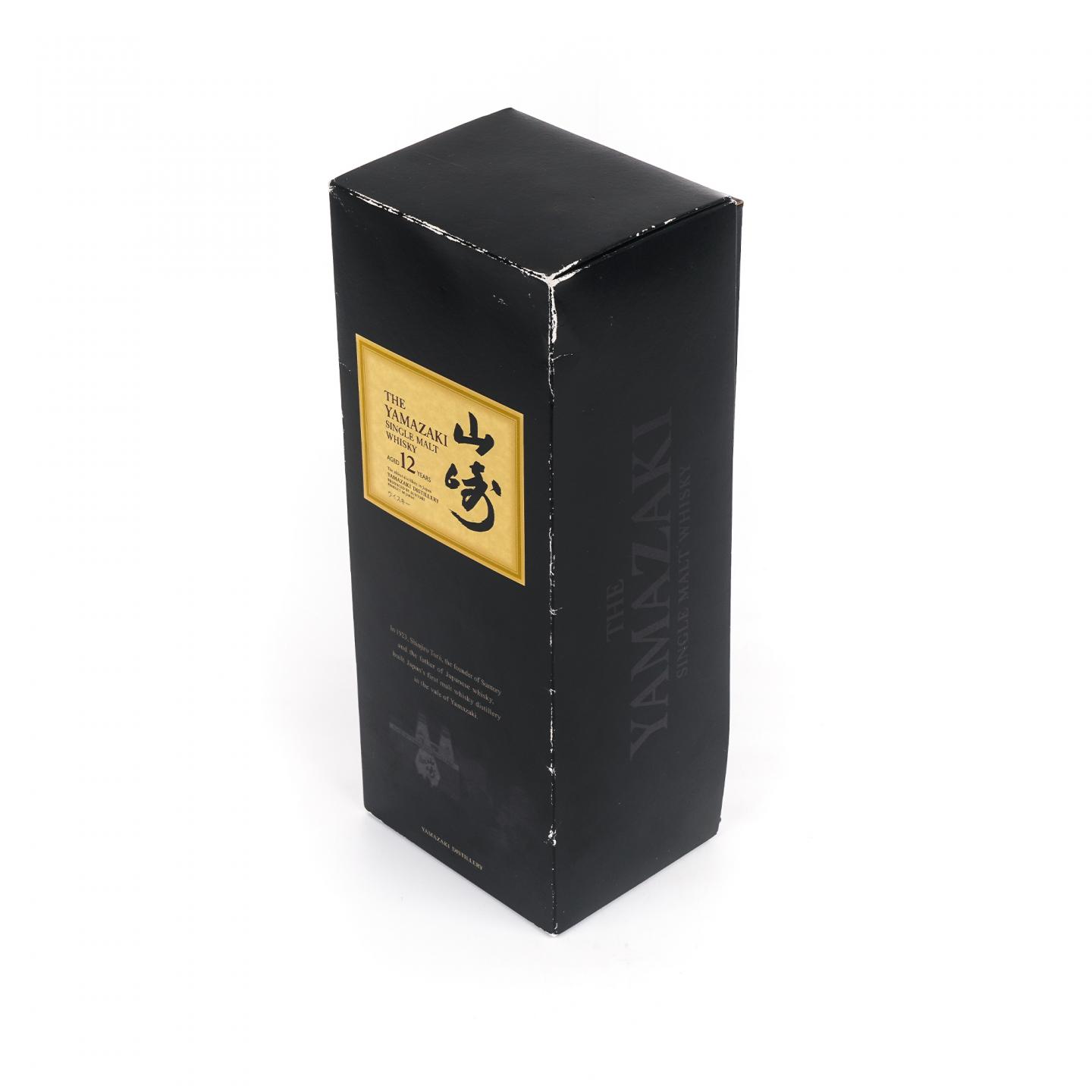 山崎 12年 Single Malt 金花盖 700ml