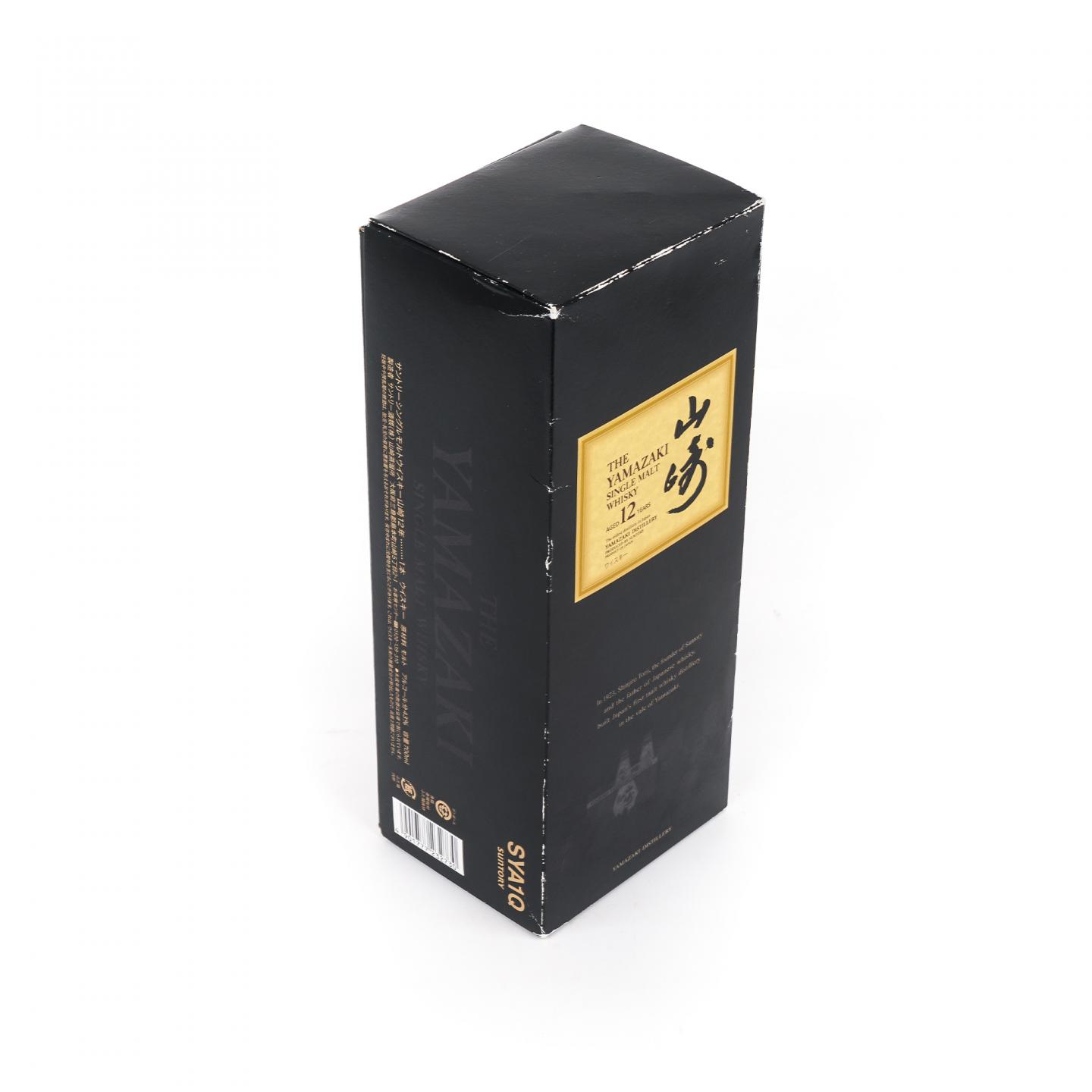 山崎 12年 Single Malt 金花盖 700ml