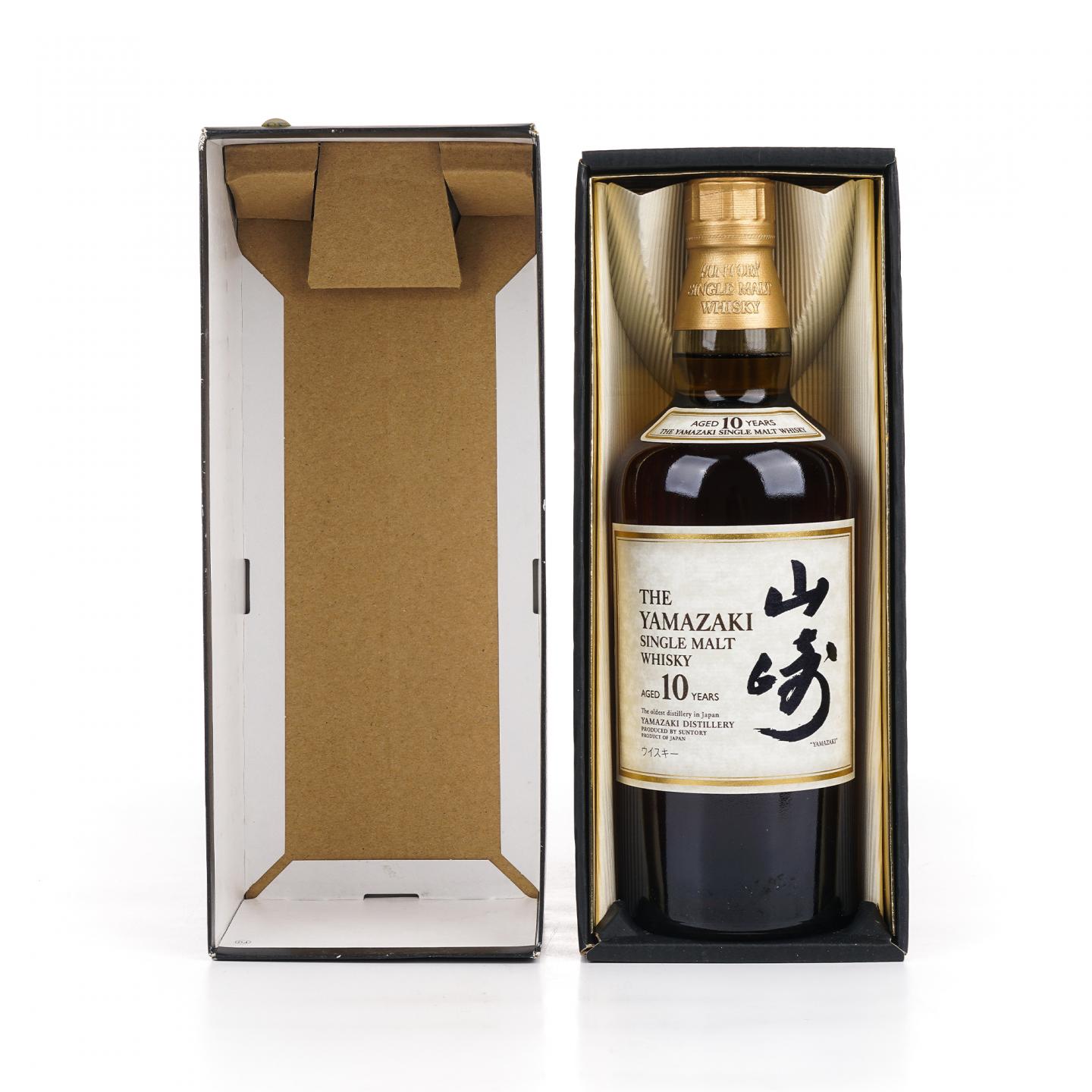 山崎 10年 金花头 Single Malt