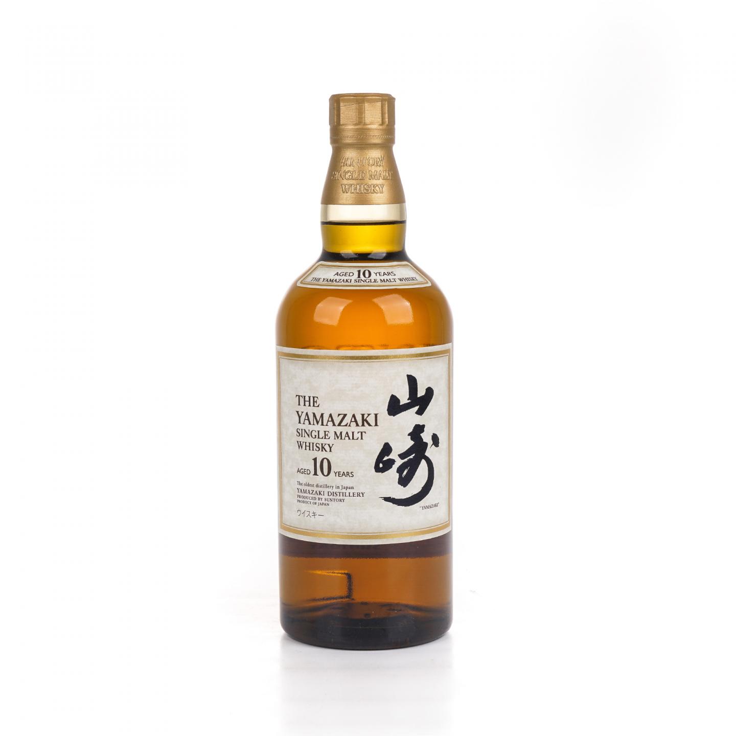 山崎 10年 金花头 Single Malt