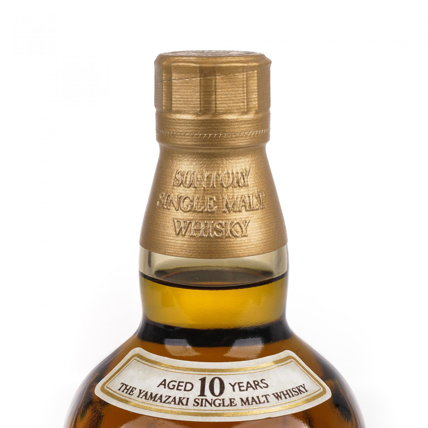 山崎 10年 金花头 Single Malt