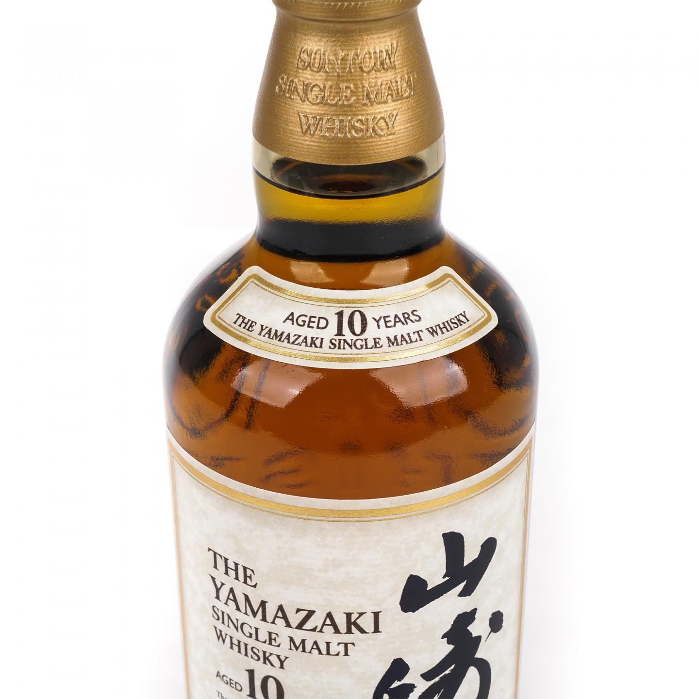 山崎 10年 金花头 Single Malt
