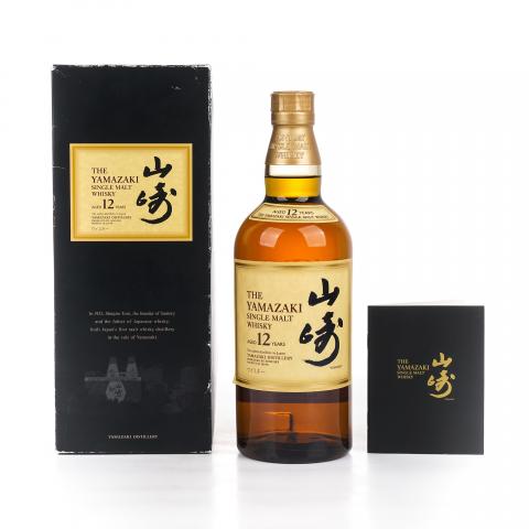 山崎 12年 Single Malt 金花盖 700ml