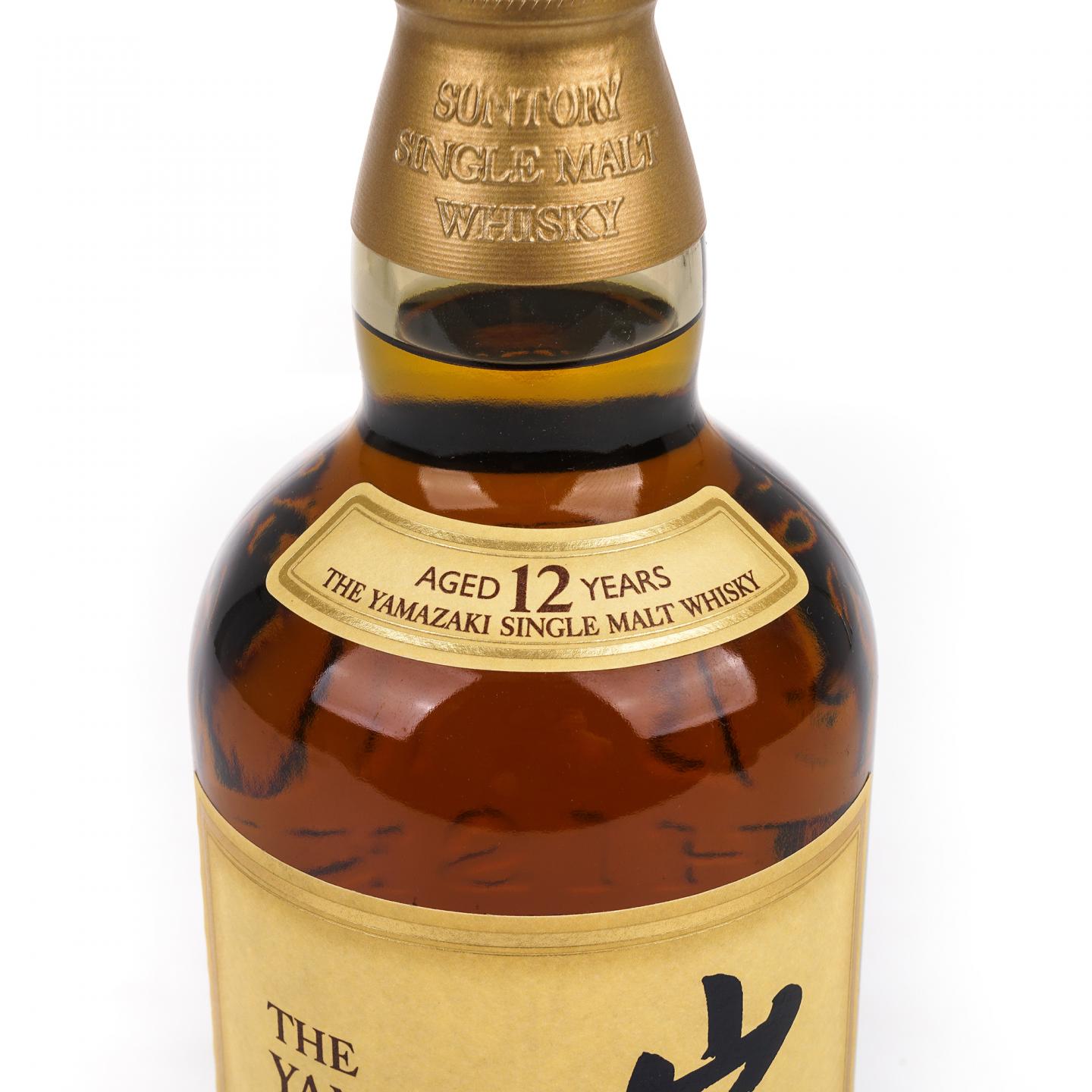 山崎 12年 Single Malt 金花盖 700ml