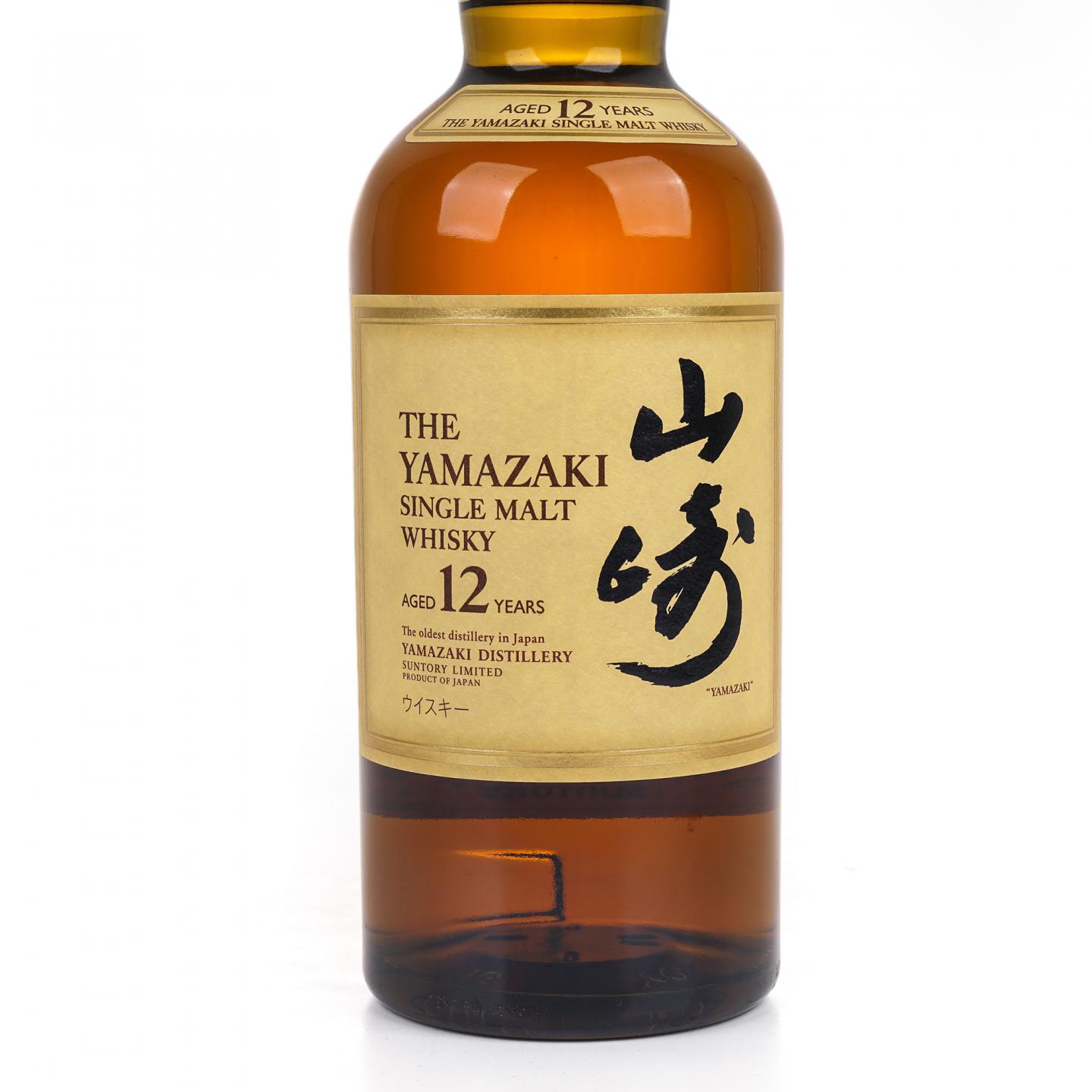 山崎 12年 Single Malt 金花盖 700ml