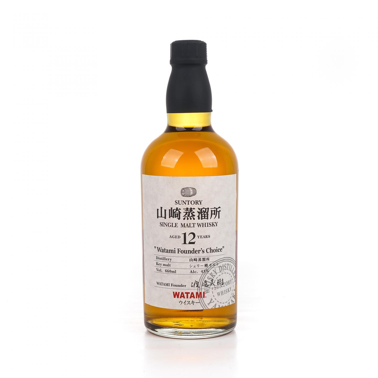 山崎 12年 渡边美树 Watami Founder’s Choice 660ml