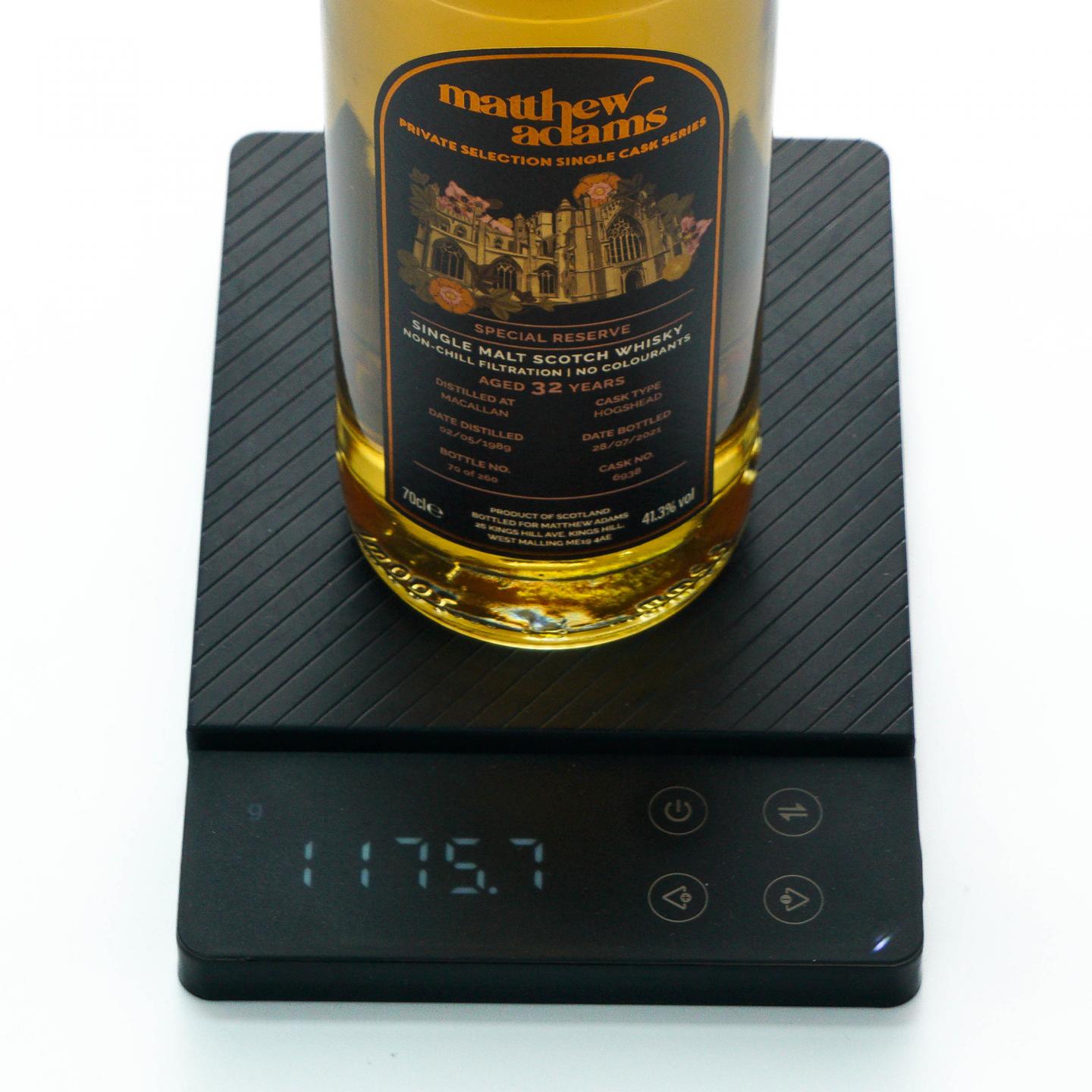 Macallan 麦卡伦 32年 1989-2021 Matthew Adams