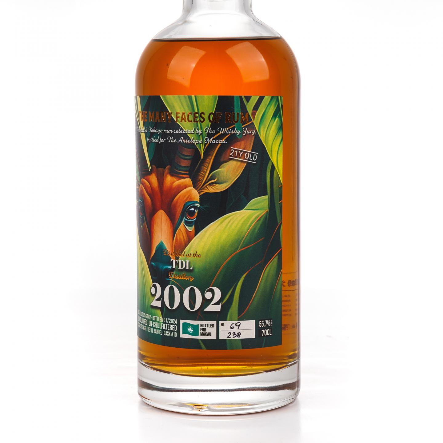 TDL 21年 2002-2024 TWJ 朗姆酒