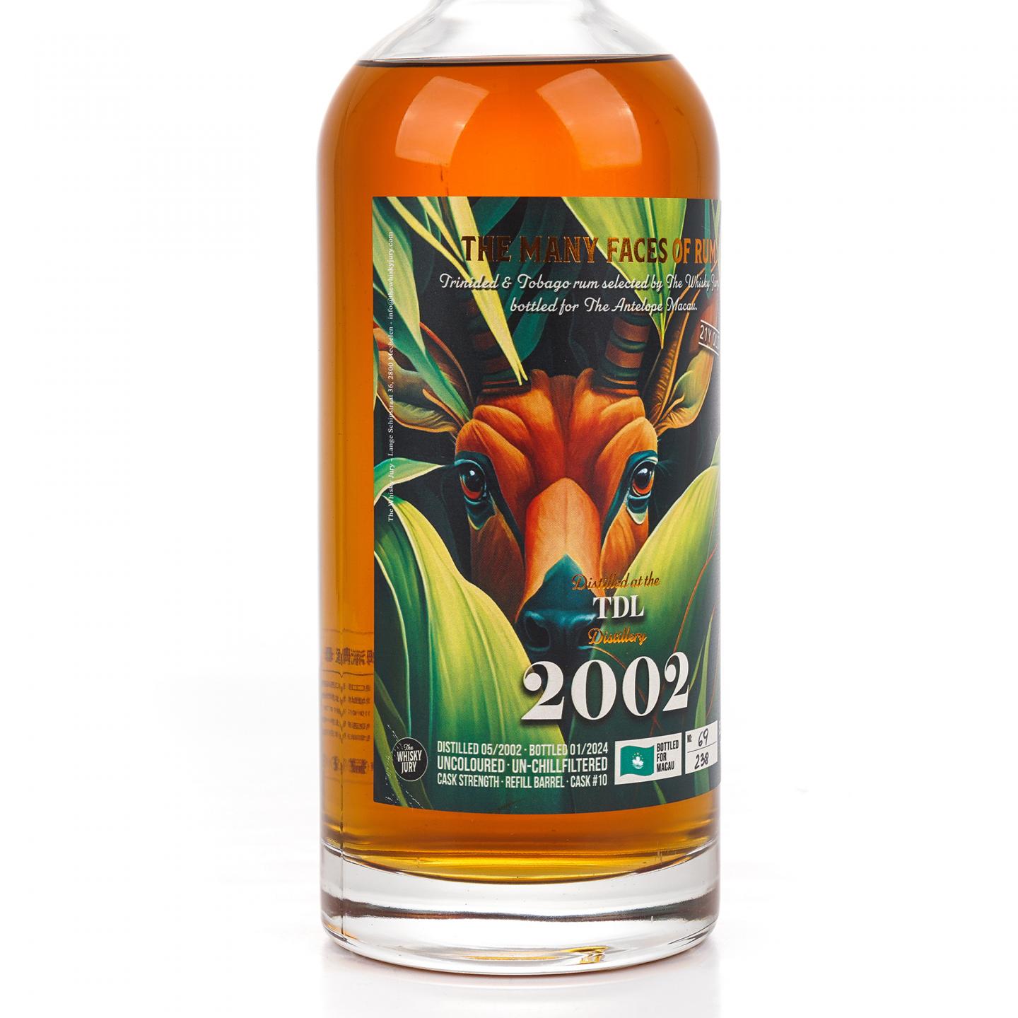 TDL 21年 2002-2024 TWJ 朗姆酒