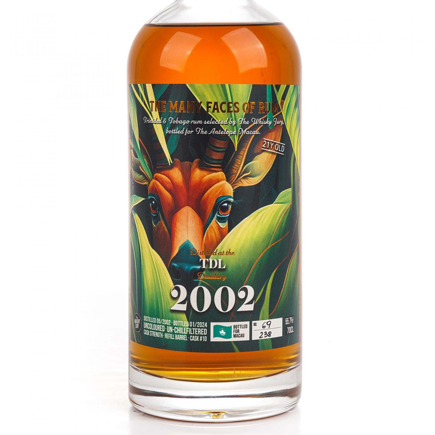 TDL 21年 2002-2024 TWJ 朗姆酒