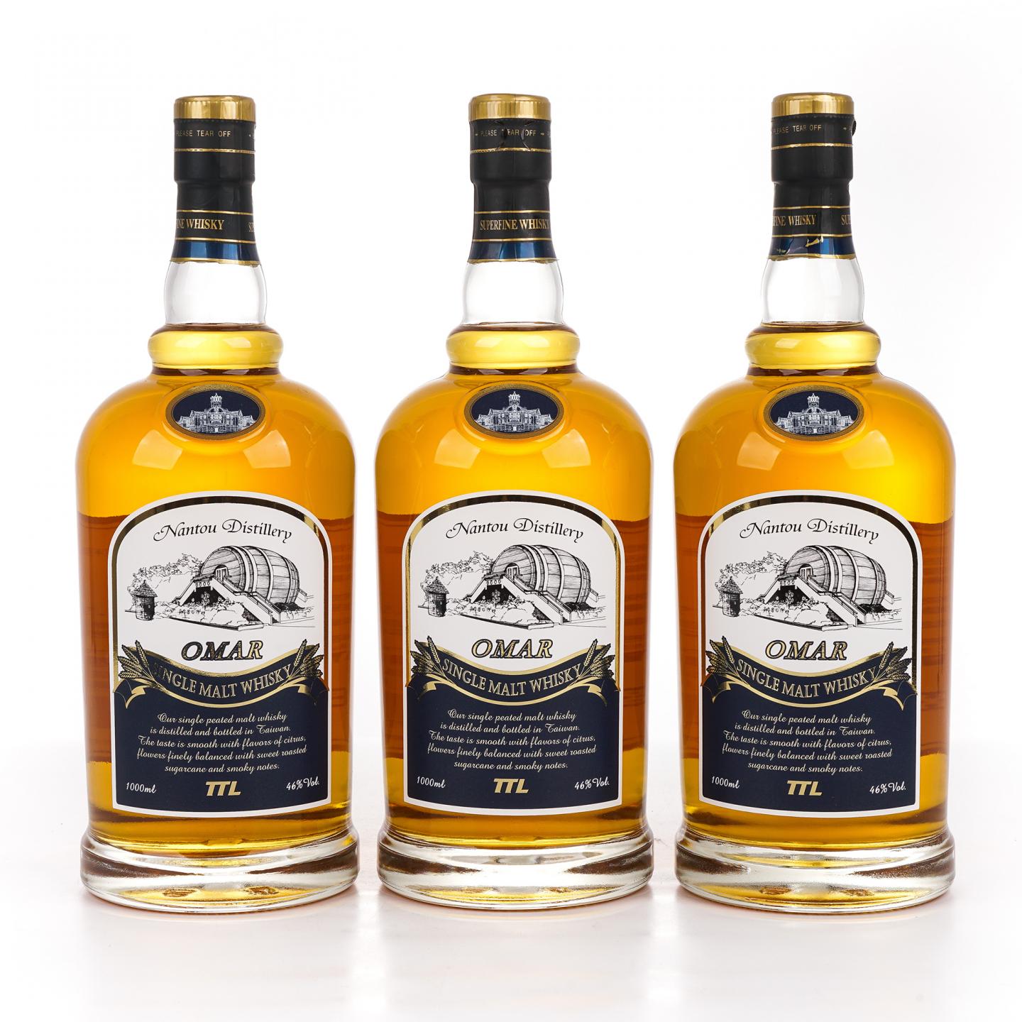 Omar 南投 2020 单一泥煤 1L 3支组