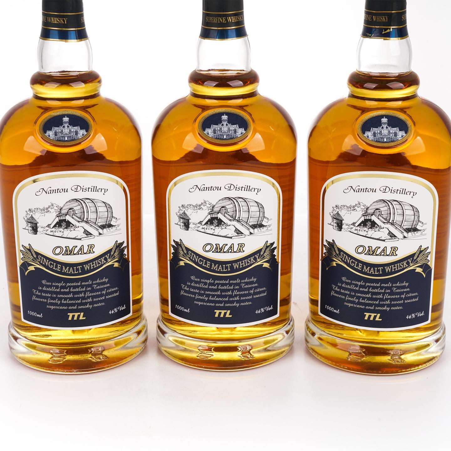 Omar 南投 2020 单一泥煤 1L 3支组