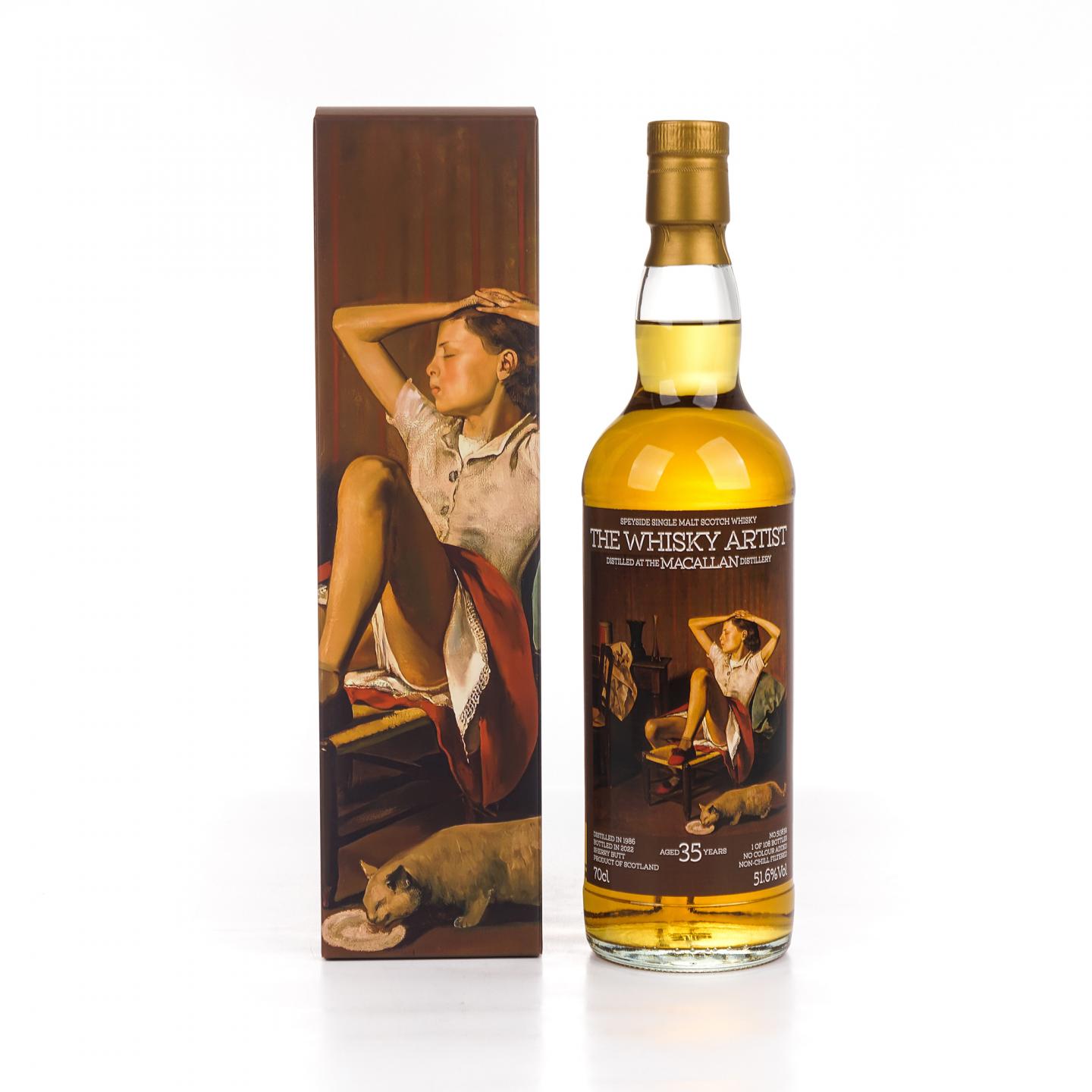 秘密斯佩塞 35年 1986-2022 雪莉桶#51383R