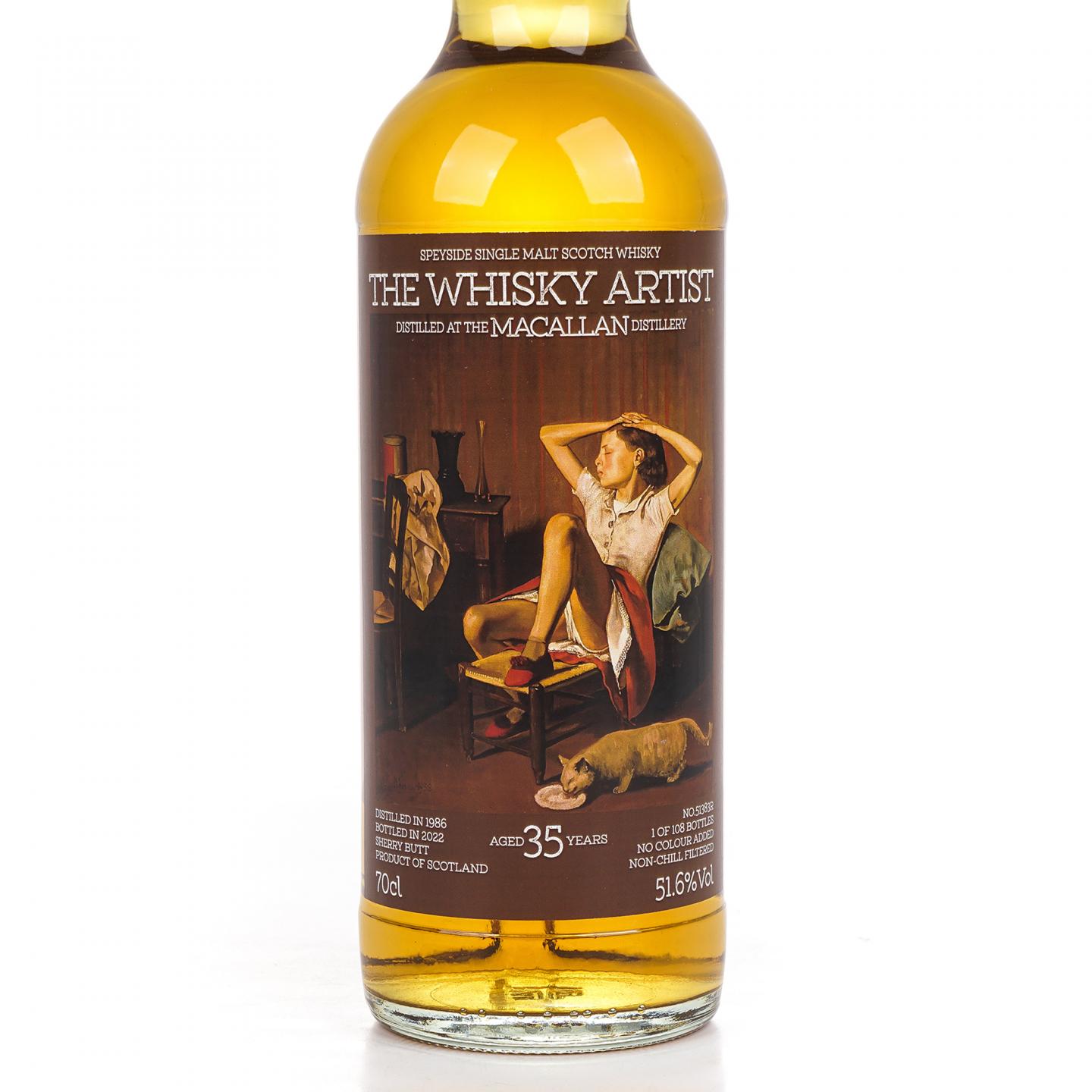 秘密斯佩塞 35年 1986-2022 雪莉桶#51383R