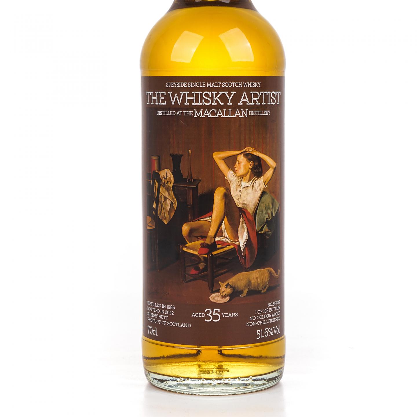 秘密斯佩塞 35年 1986-2022 雪莉桶#51383R 700ml