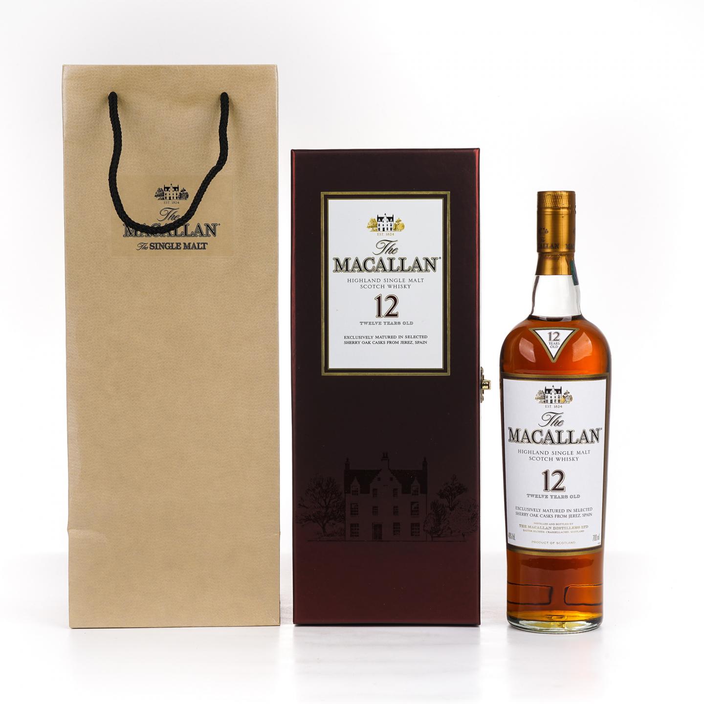 Macallan 麦卡伦 12年 雪莉桶 700ml