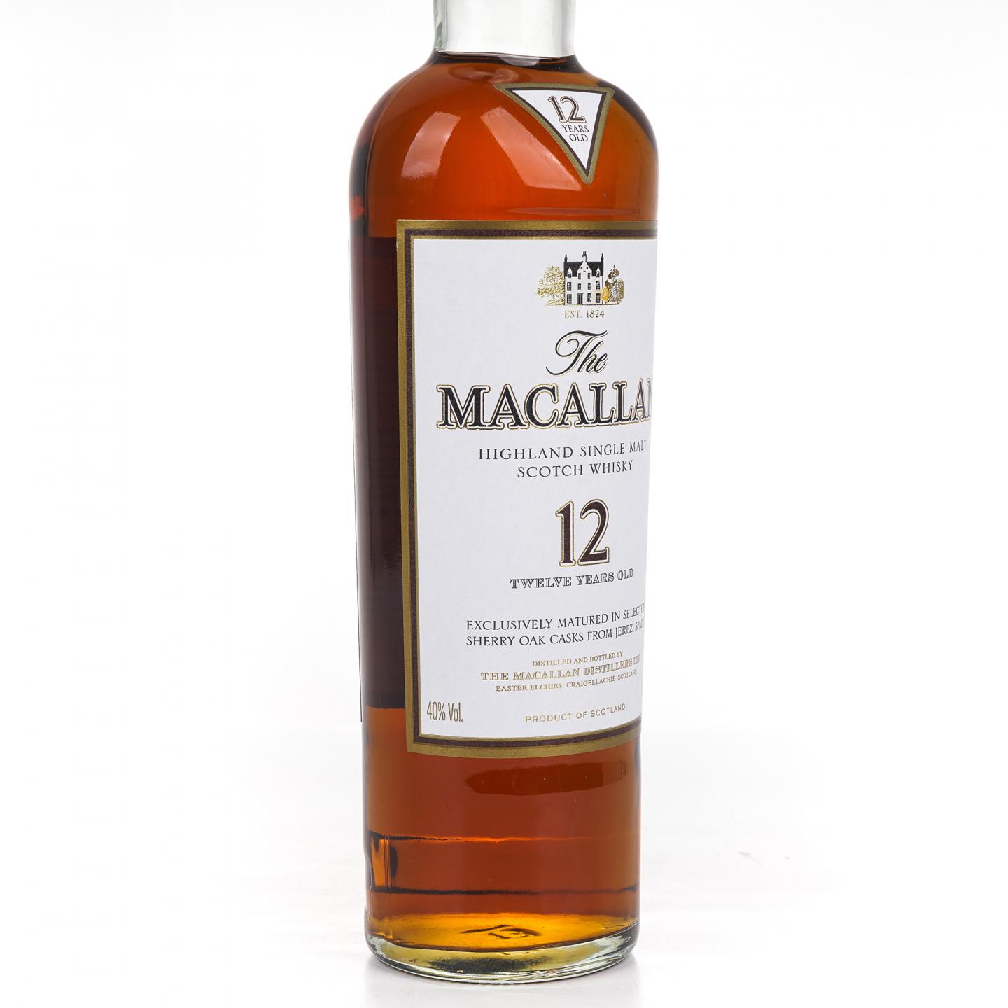 Macallan 麦卡伦 12年 雪莉桶 700ml