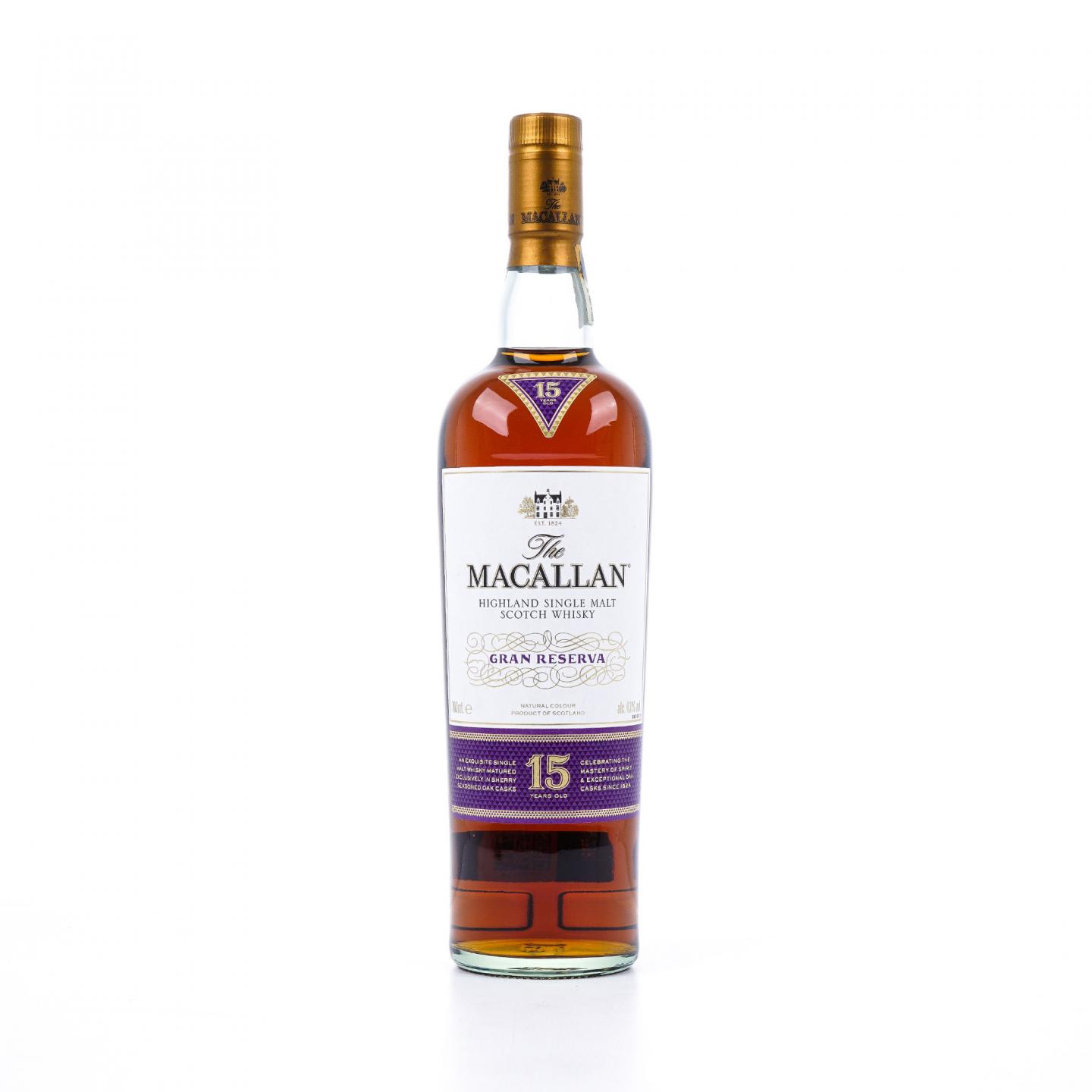 Macallan 麦卡伦 15年 2017 紫钻 Gran Reserva