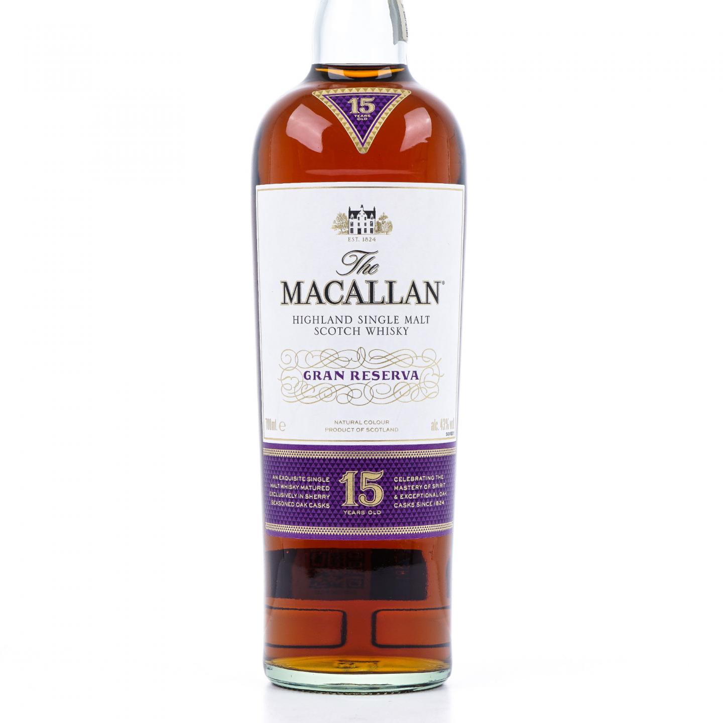 Macallan 麦卡伦 15年 2017 紫钻 Gran Reserva