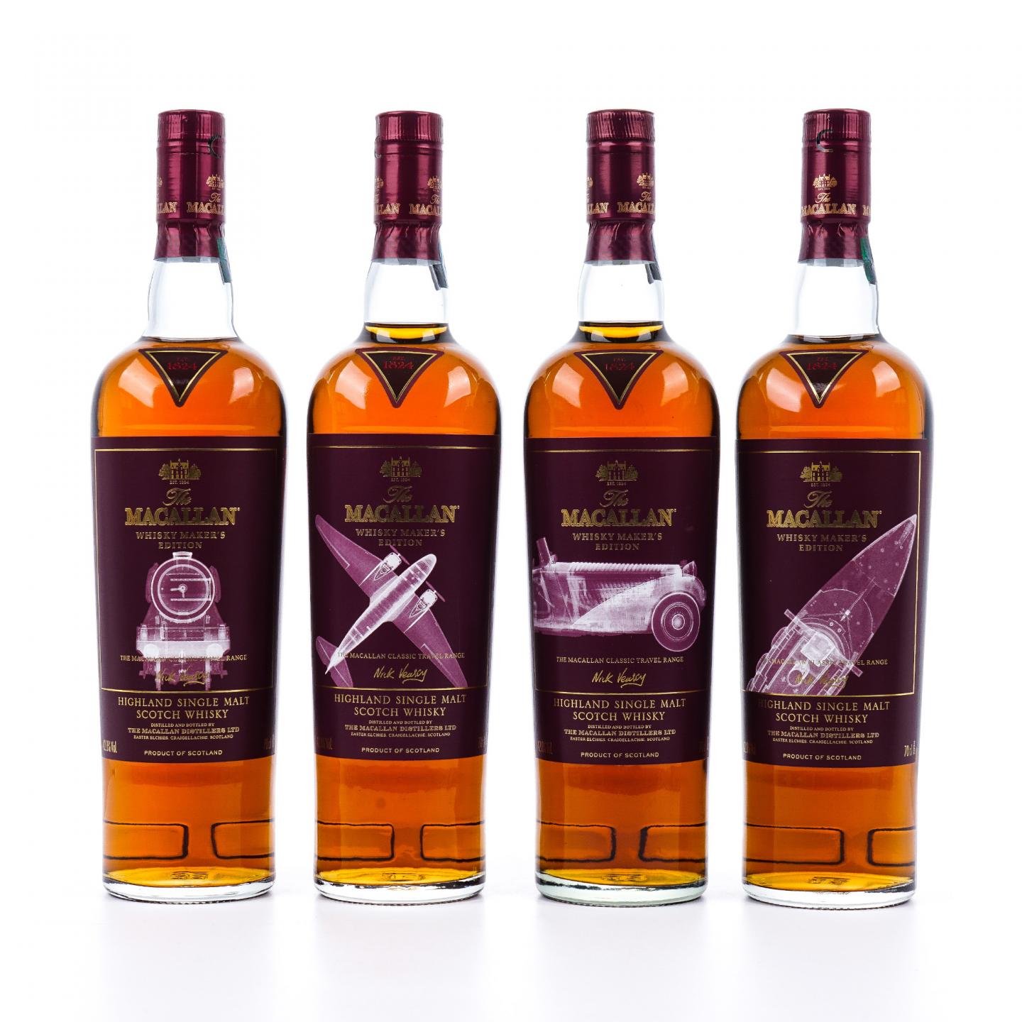 Macallan 麦卡伦 旅行组系列 4支组