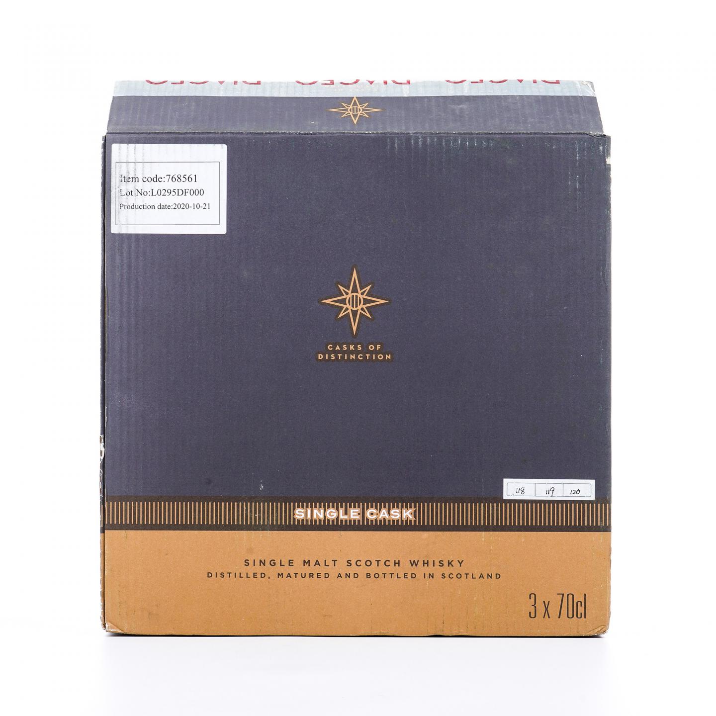 Mannochmore 曼洛克摩 30年 1990-2020 星星标 行货 3瓶组