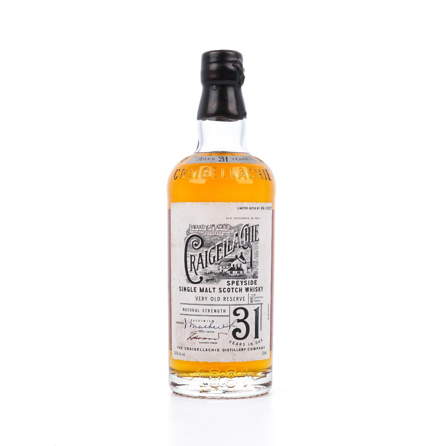 Craigellachie 克莱拉奇 31年 Very Old Reserve 700ml