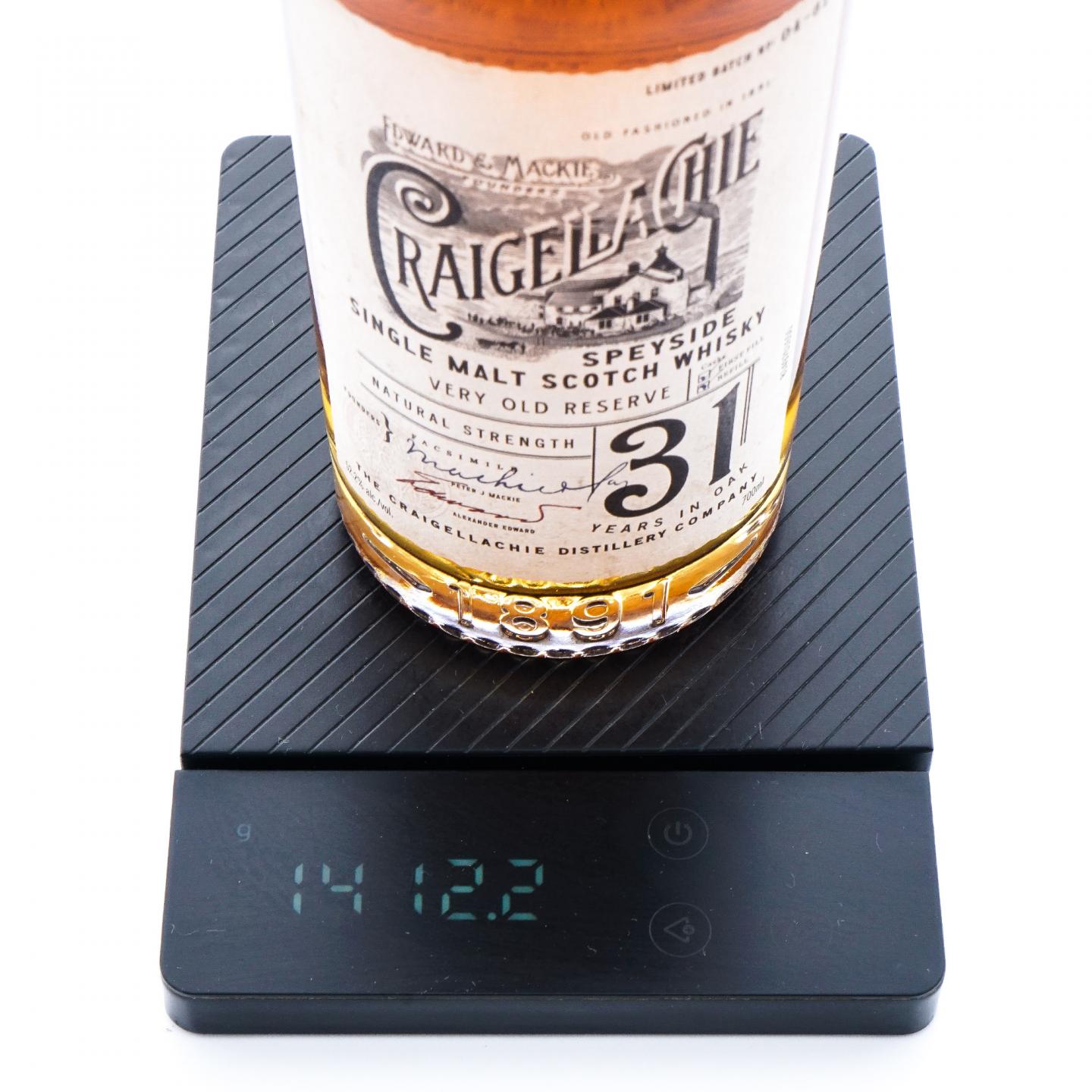Craigellachie 克莱拉奇 31年 Very Old Reserve 700ml