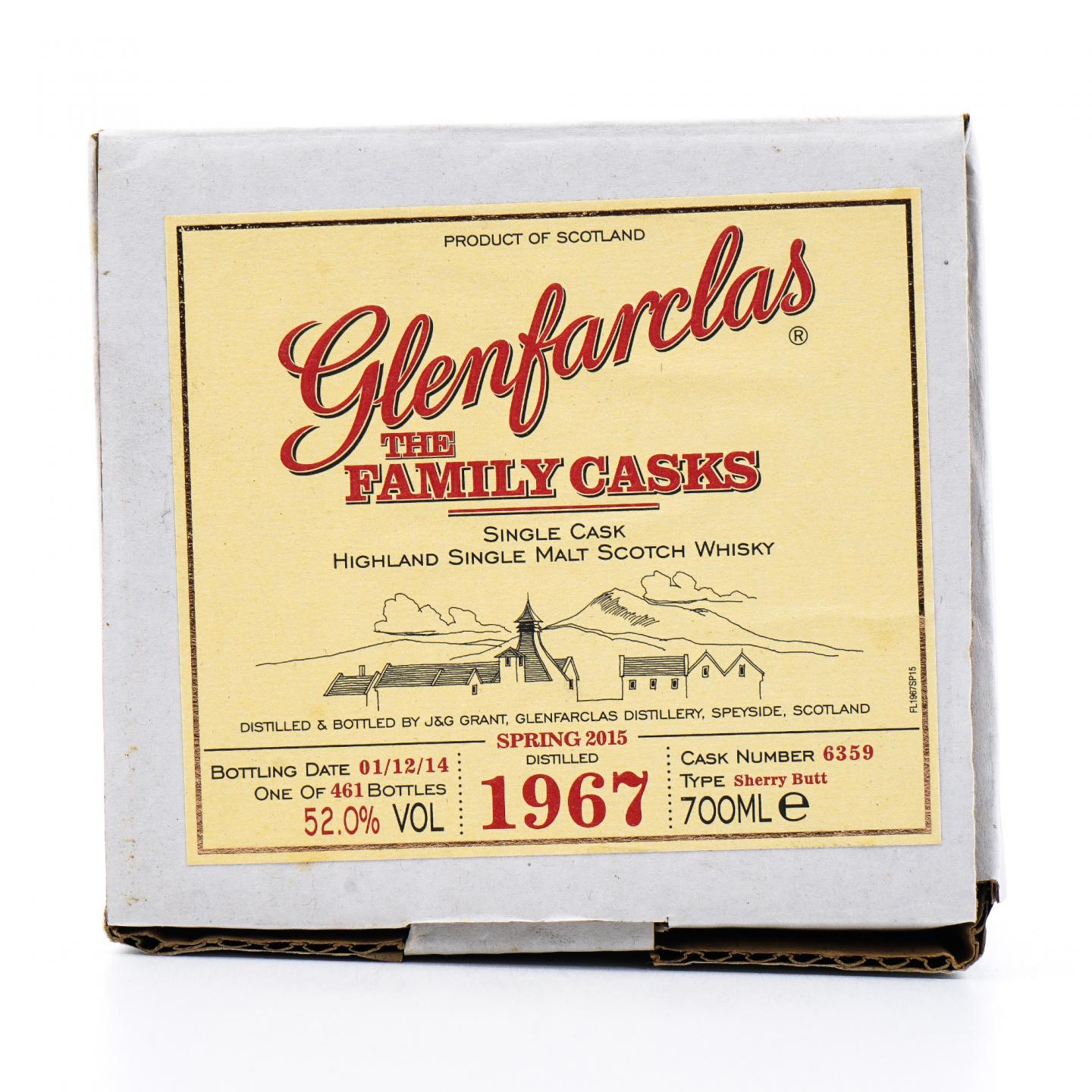 Glenfarclas 格兰花格 1967-2014 家族桶#6359