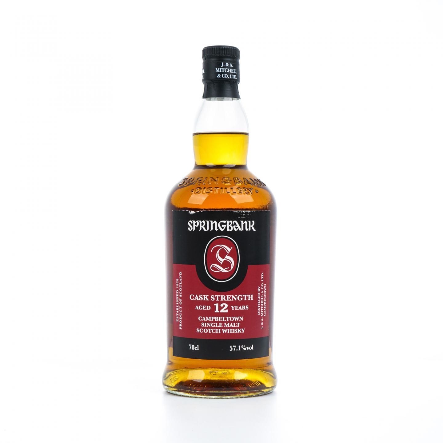 Springbank 云顶 12年 桶强 57.1%