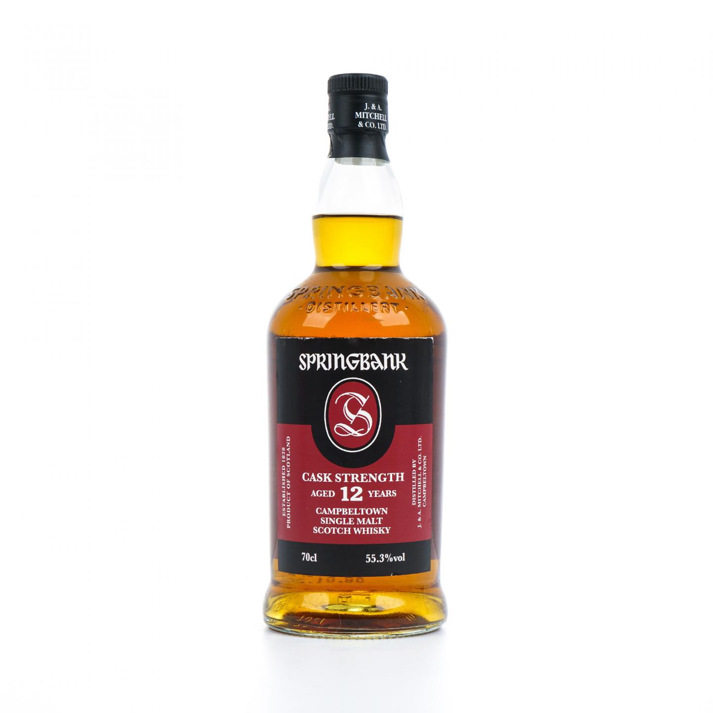 Springbank 云顶 12年 2020 桶强 55.3%