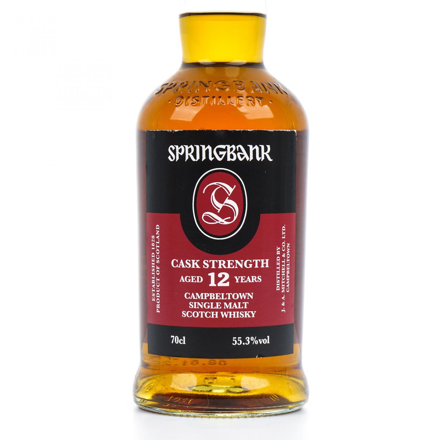 Springbank 云顶 12年 2020 桶强 55.3%