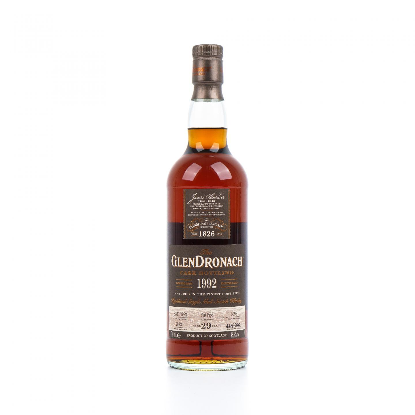 Glendronach 格兰多纳 29年 1992-2023 单桶#6096 No.465
