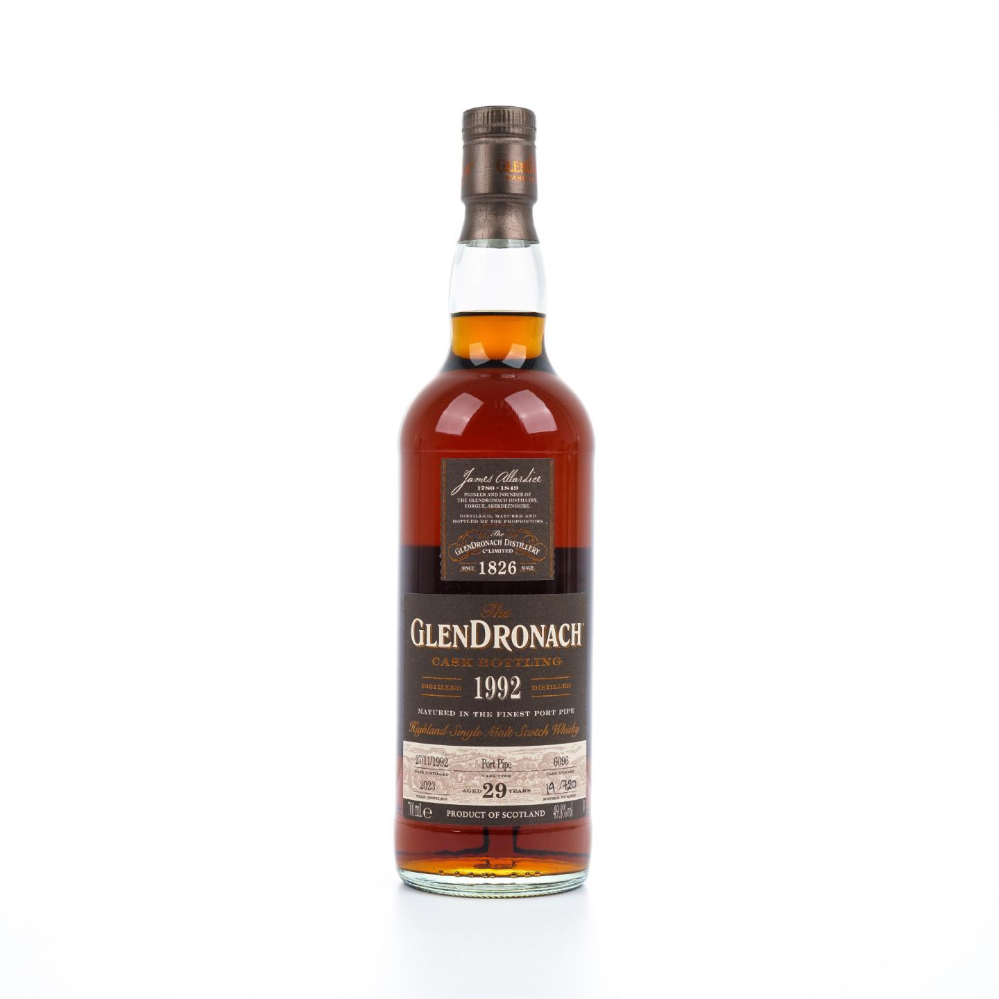 Glendronach 格兰多纳 29年 1992-2023 单桶#6096 No.19