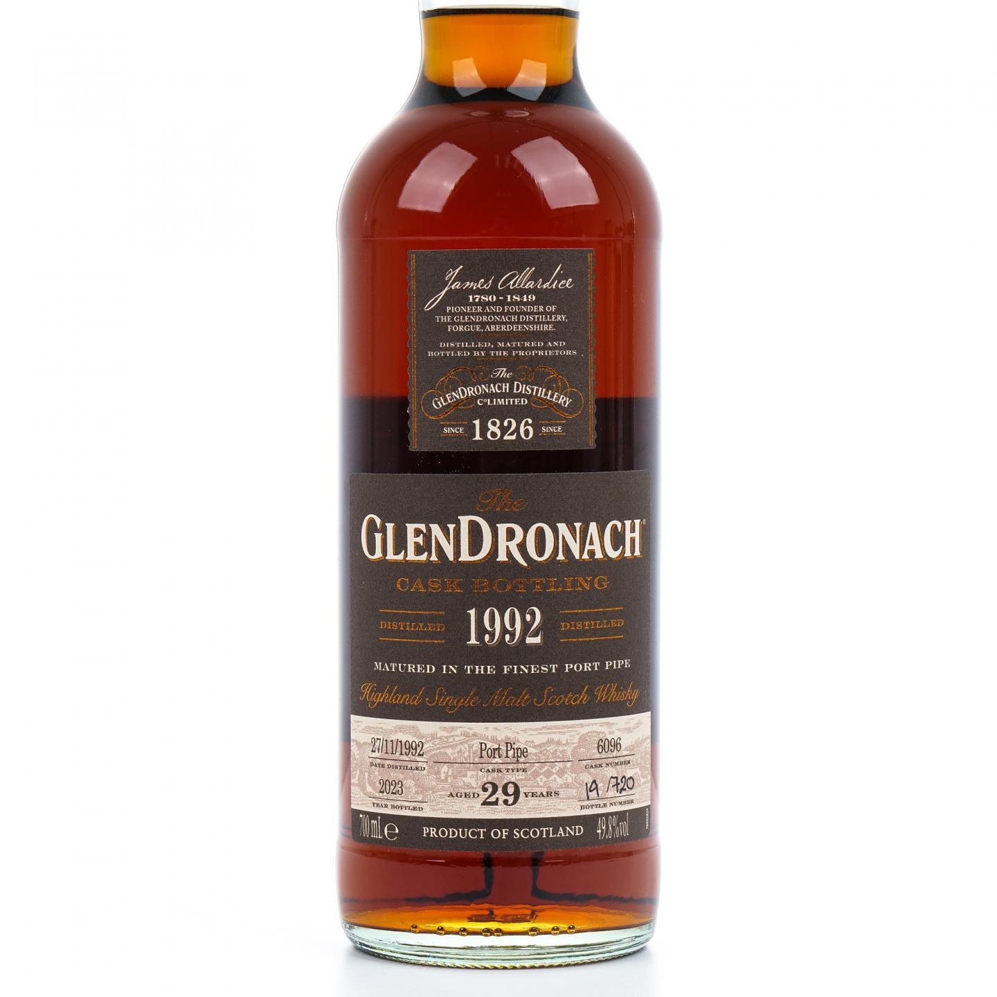 Glendronach 格兰多纳 29年 1992-2023 单桶#6096 No.19