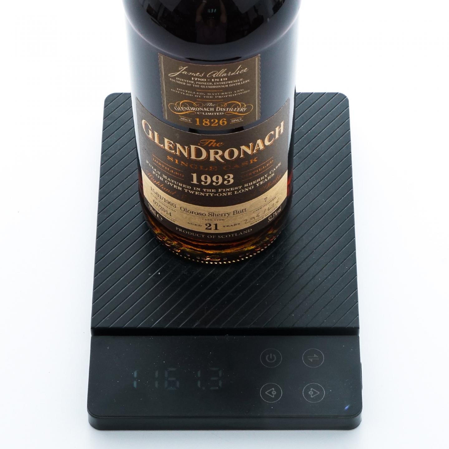 Glendronach 格兰多纳 21年 1993-2014 Oloroso雪莉桶#7 No.295