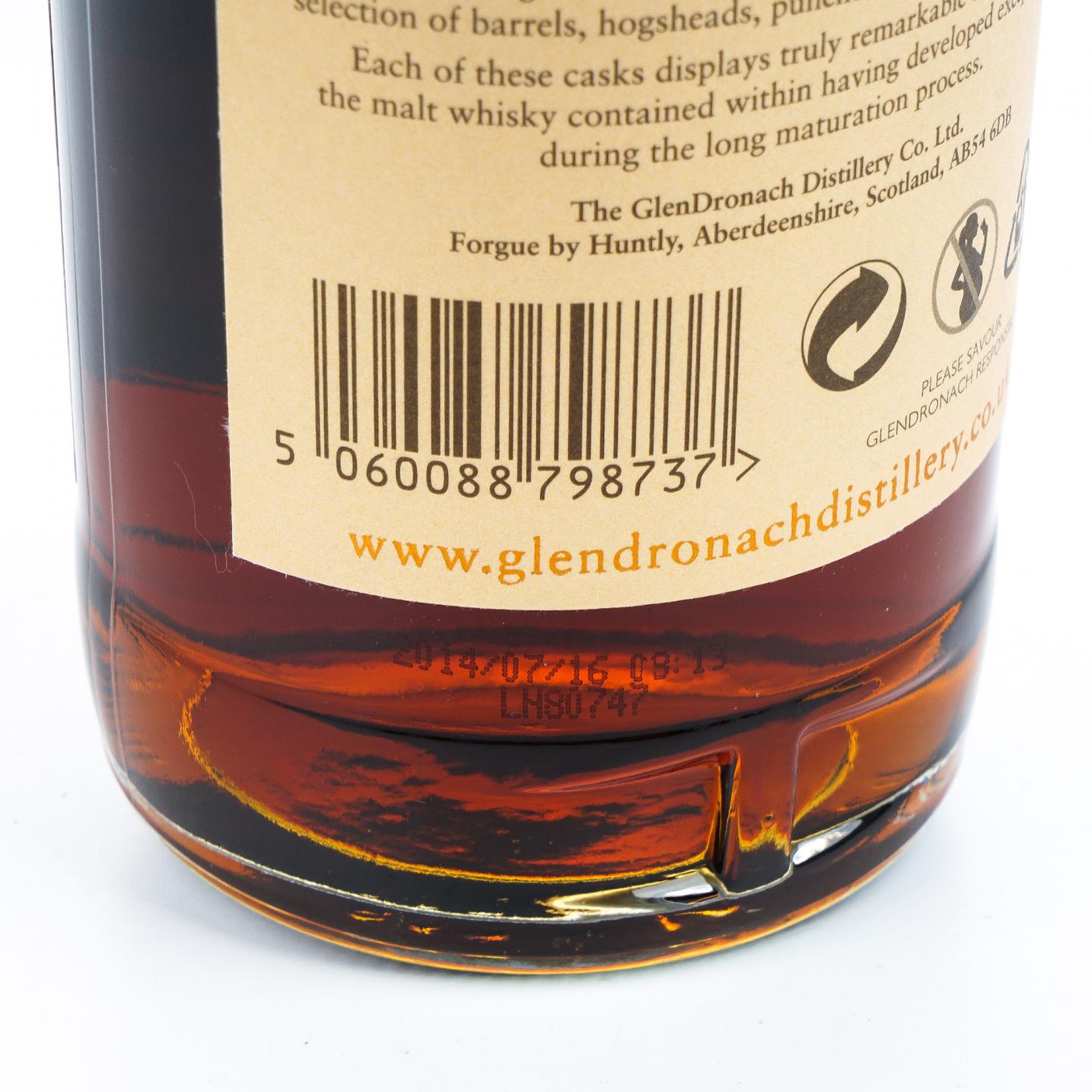 Glendronach 格兰多纳 21年 1993-2014 Oloroso雪莉桶#7 No.298