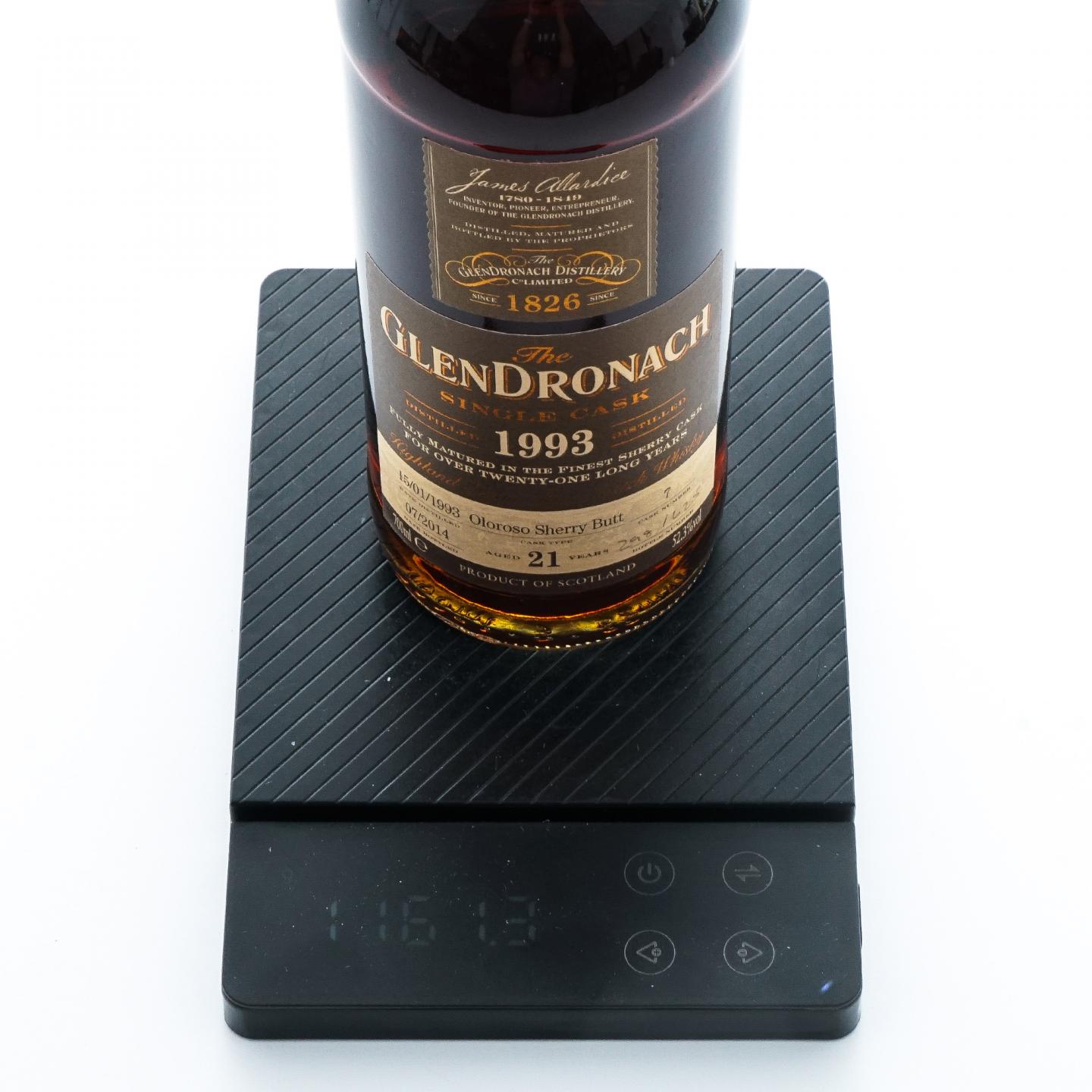 Glendronach 格兰多纳 21年 1993-2014 Oloroso雪莉桶#7 No.298