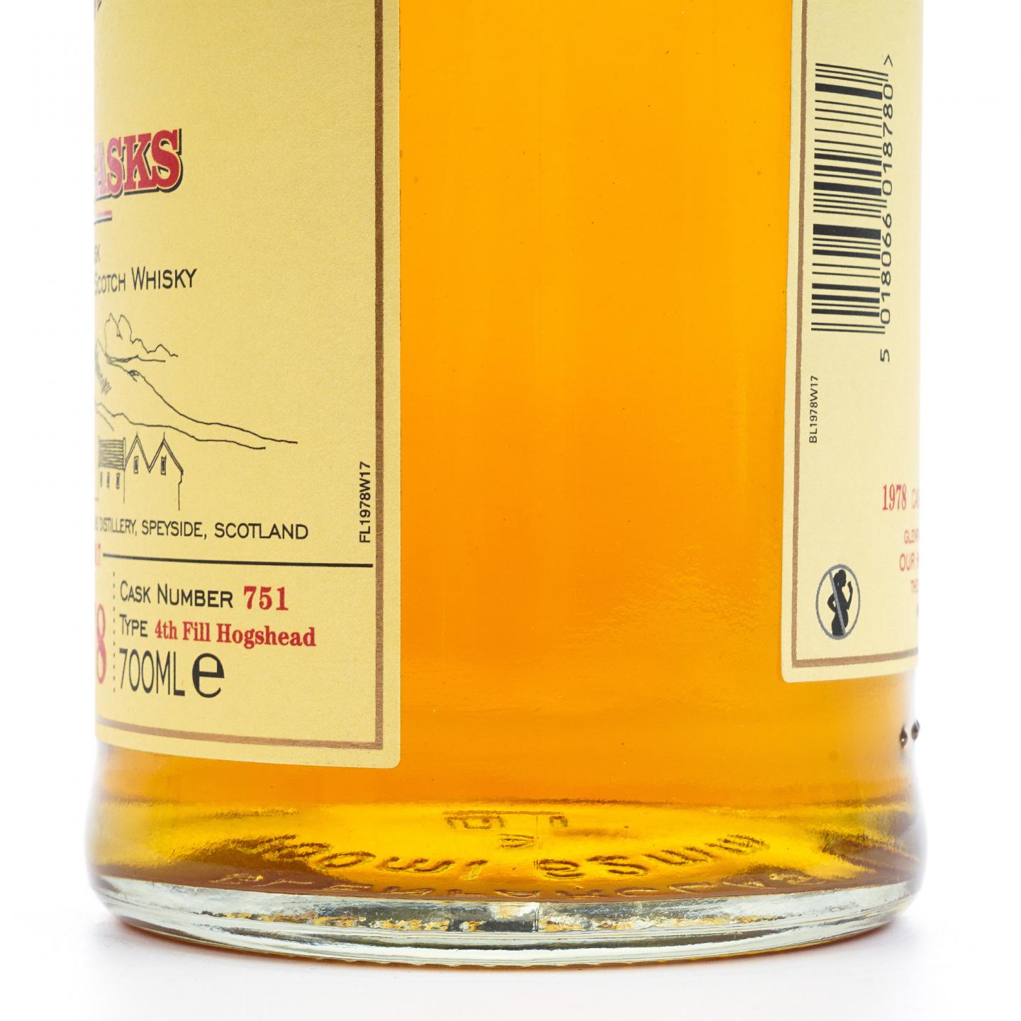 Glenfarclas 格兰花格 1978-2017 家族桶#751