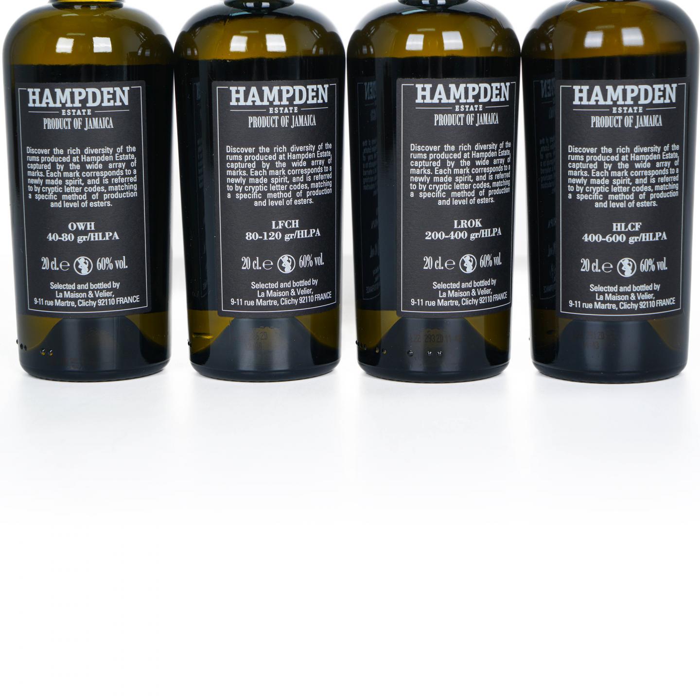 【中样】Hampden Estate 汉普登庄园 2022 朗姆酒 8瓶组*200ML