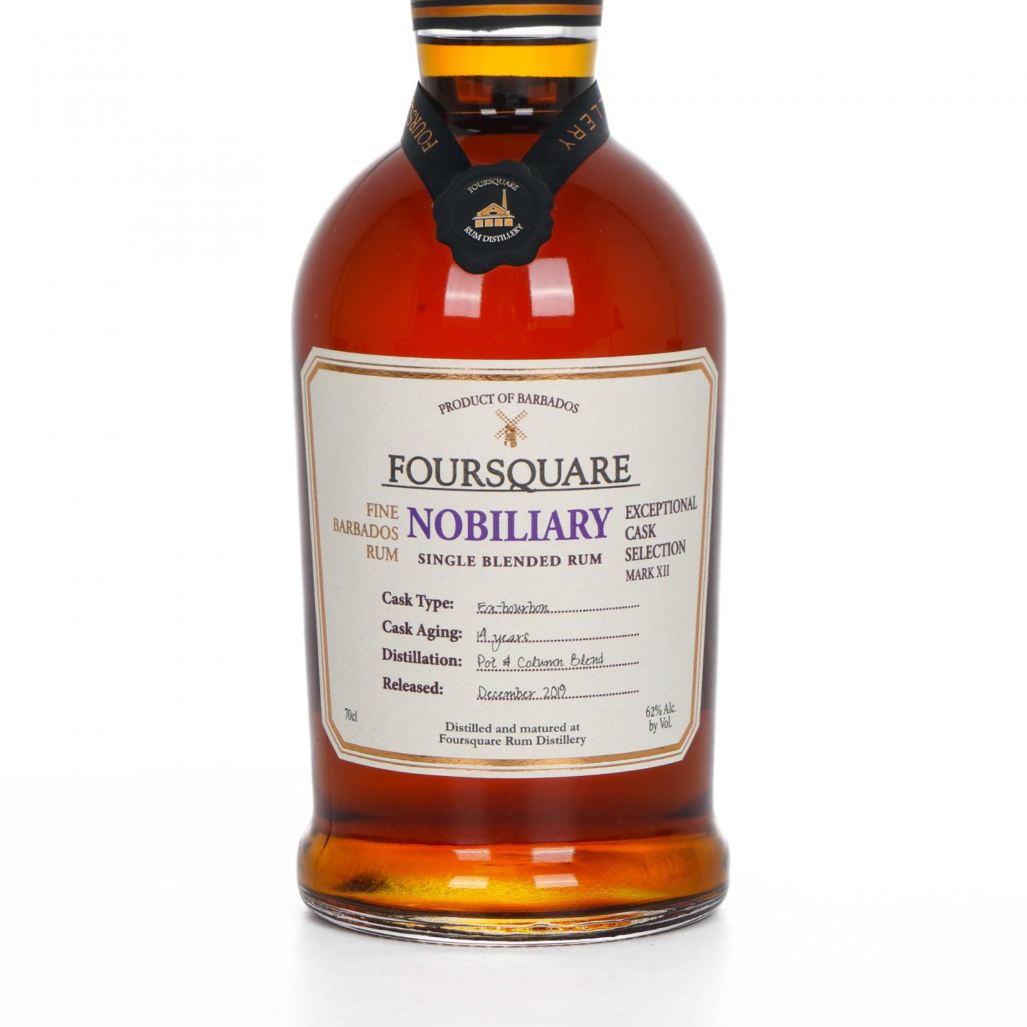 Foursquare 14年 2019 Nobiliary 单一调和朗姆酒
