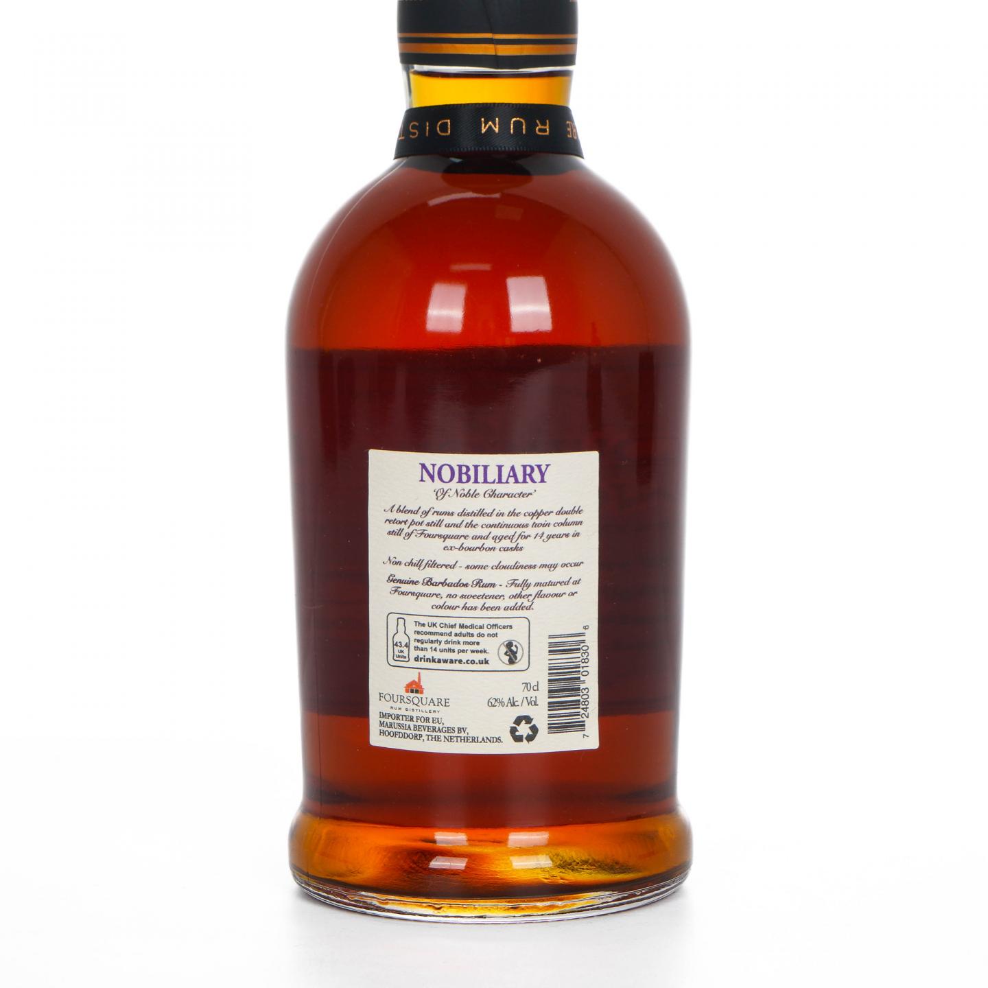 Foursquare 14年 2019 Nobiliary 单一调和朗姆酒