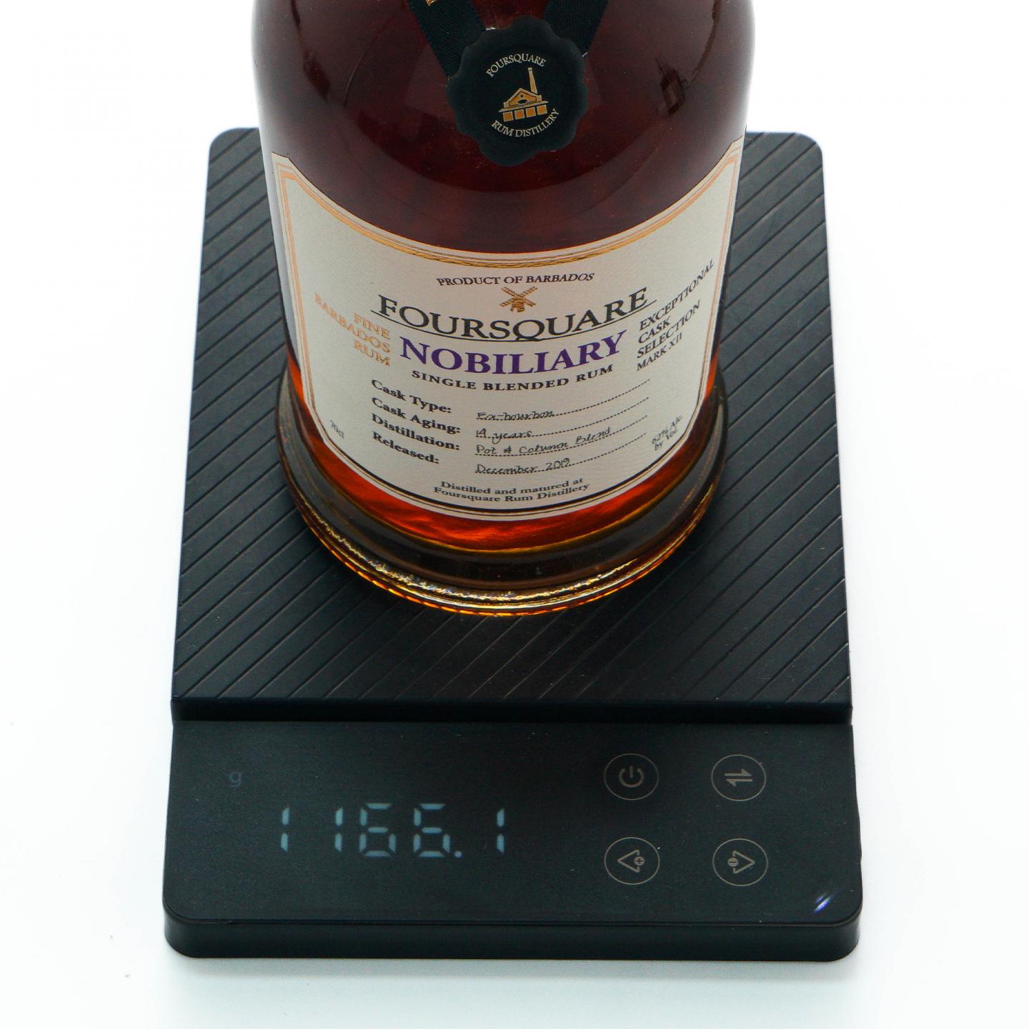 Foursquare 14年 2019 Nobiliary 单一调和朗姆酒 62%