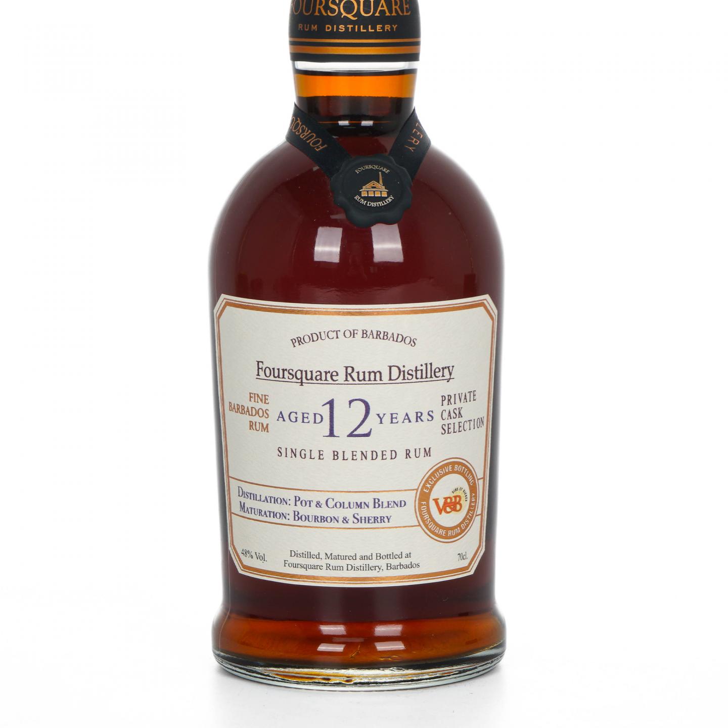 Foursquare 12年 私人桶精选系列 单一调和朗姆酒