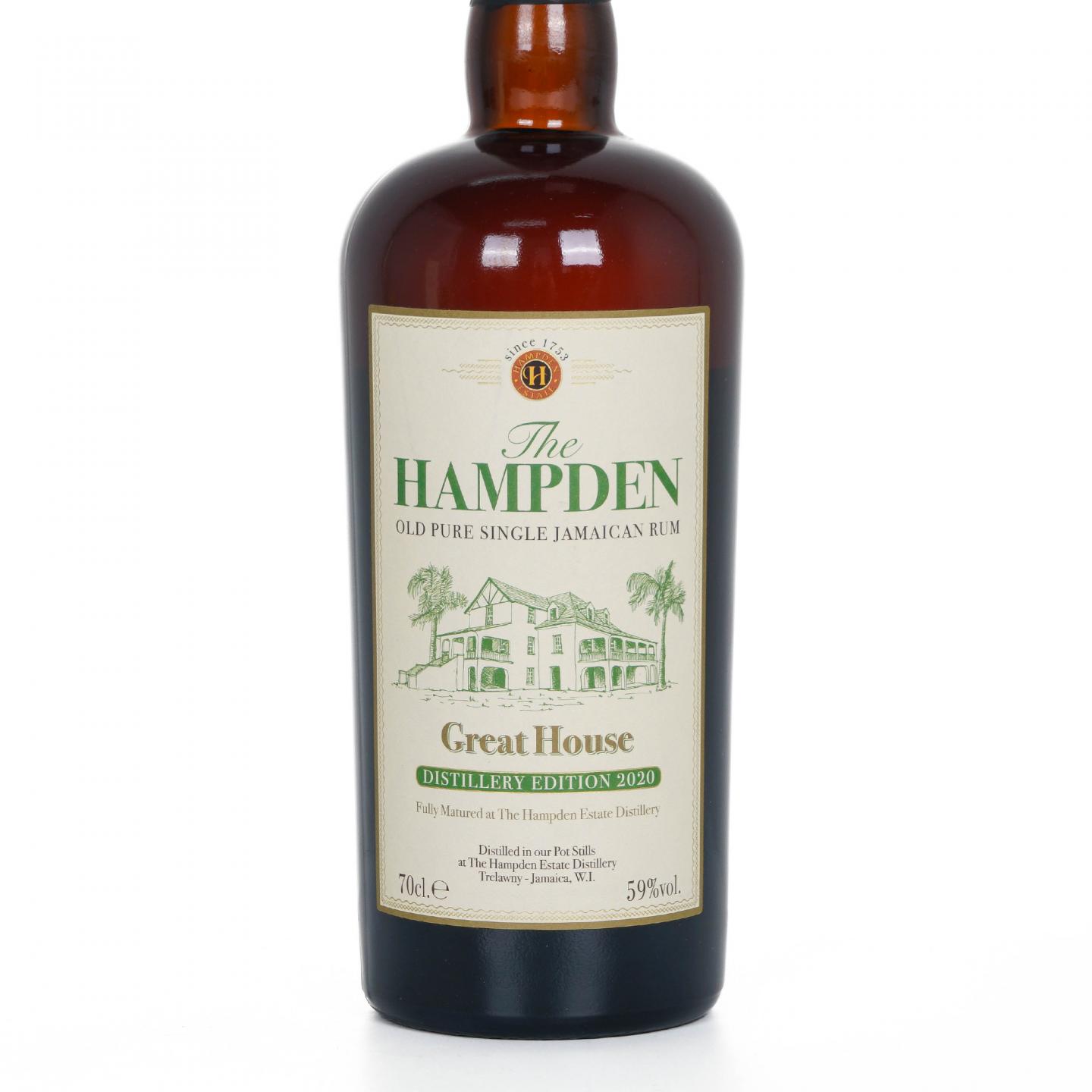 Hampden Estate 汉普登庄园 Great House 2020 Edition 朗姆酒