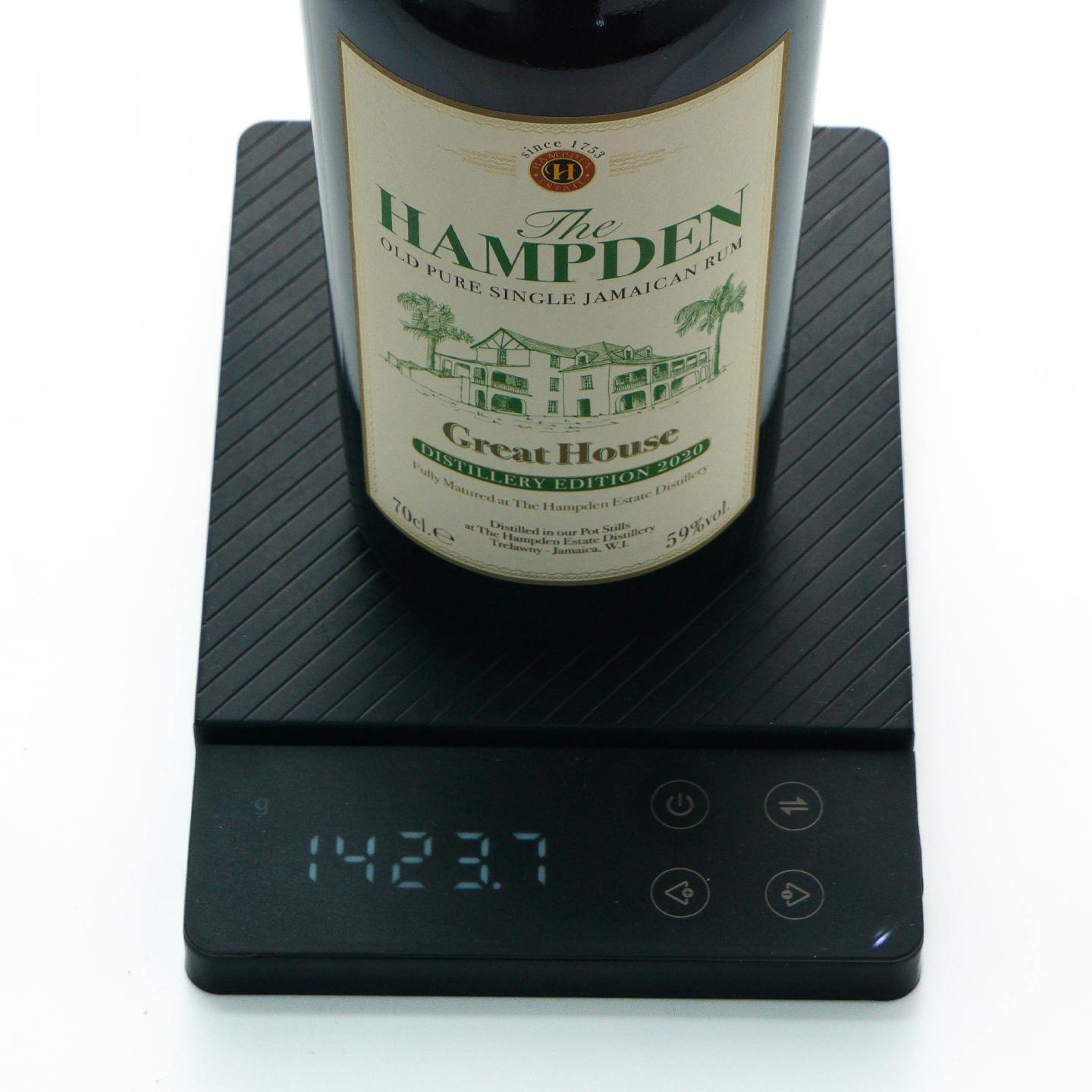 Hampden Estate 汉普登庄园 Great House 2020 Edition 朗姆酒